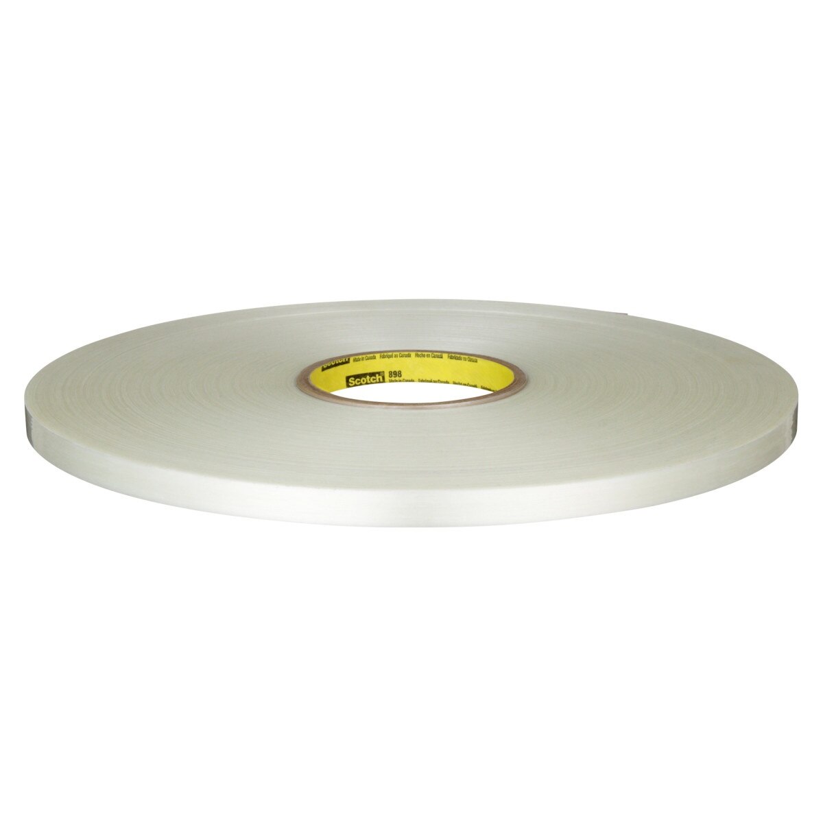 3M 898 Scotch Filament Tape, Clear, 12 mm x 330 m, 6.6 mil (7000123842) (12 Pack) - 2