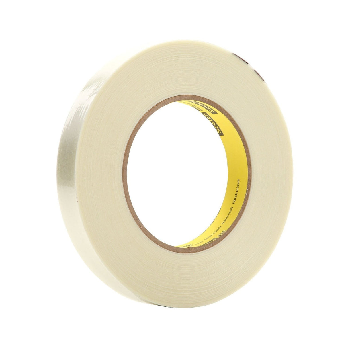 3M 898 Scotch Filament Tape, Clear, 18 mm x 330 m, 6.6 mil (7000123844) (8 Pack)