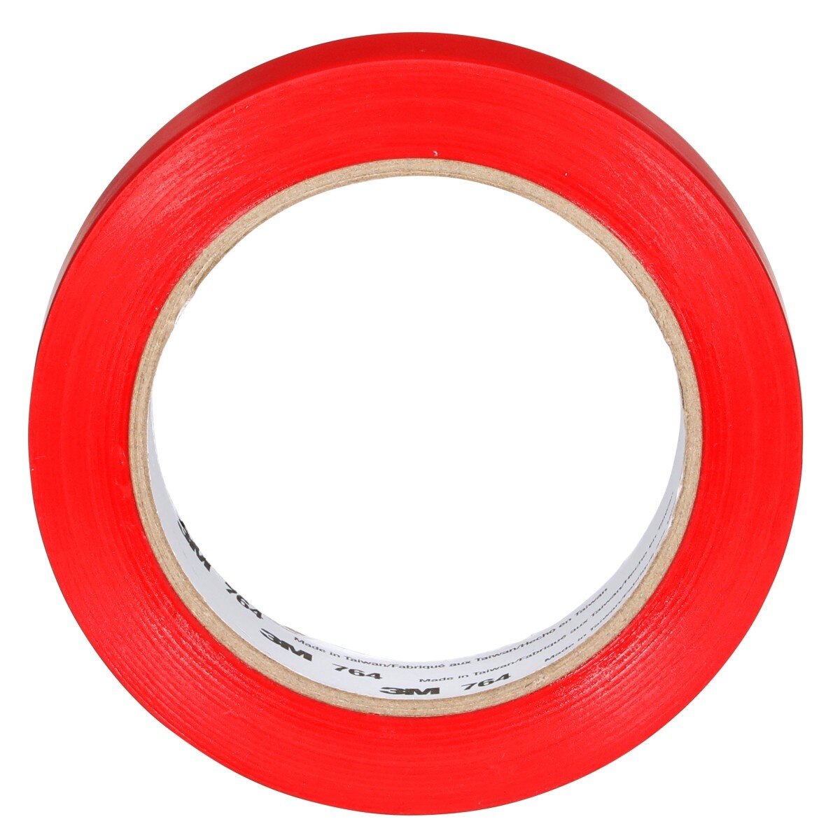 3M 764 General Purpose Vinyl Tape, Red, 5 mil, 1 in x 36 yd (43424) (7000123883) (36 Pack) - 3