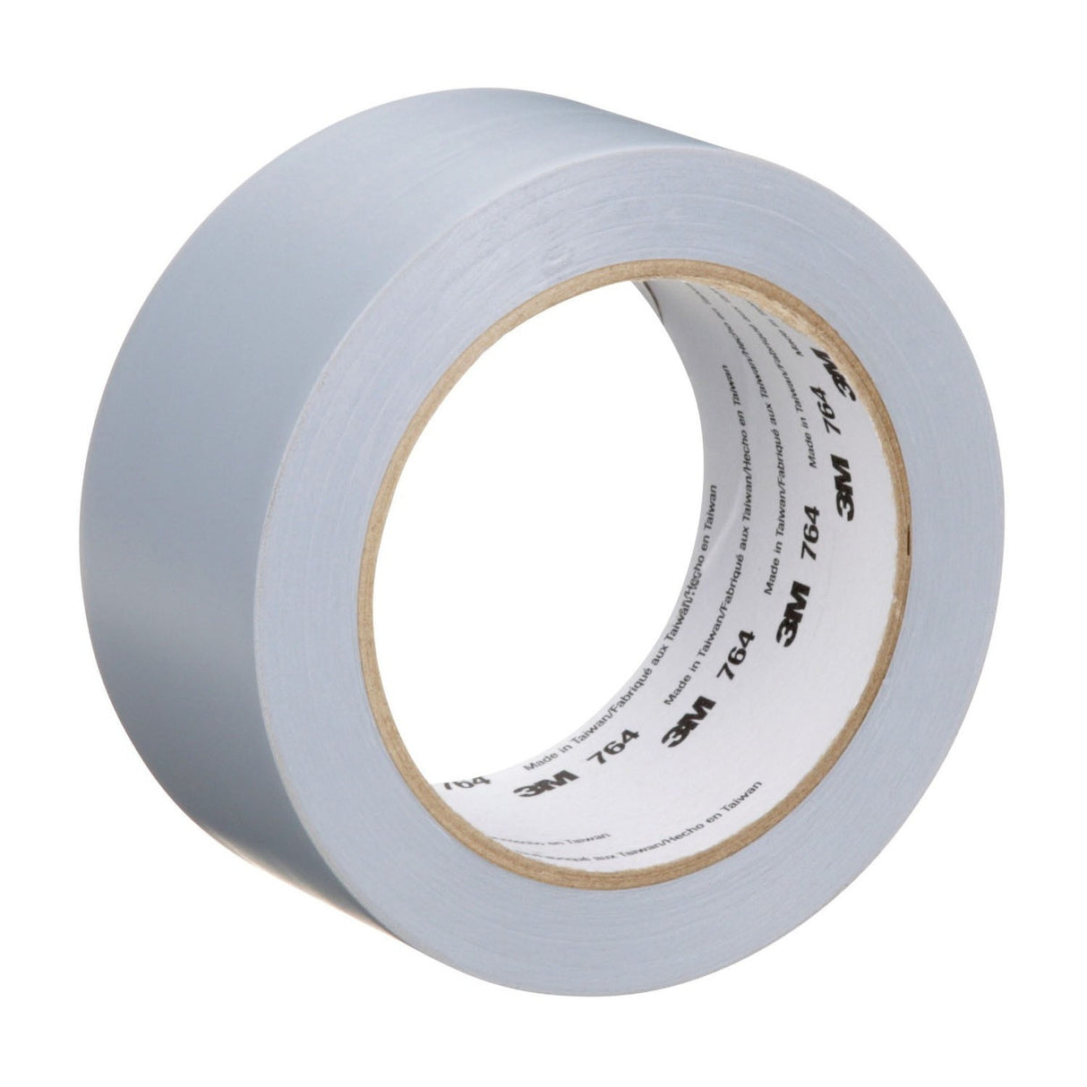 3M 764 General Purpose Vinyl Tape, Gray, 2 in x 36 yd, 5 mil (7000123891) (24 Pack)