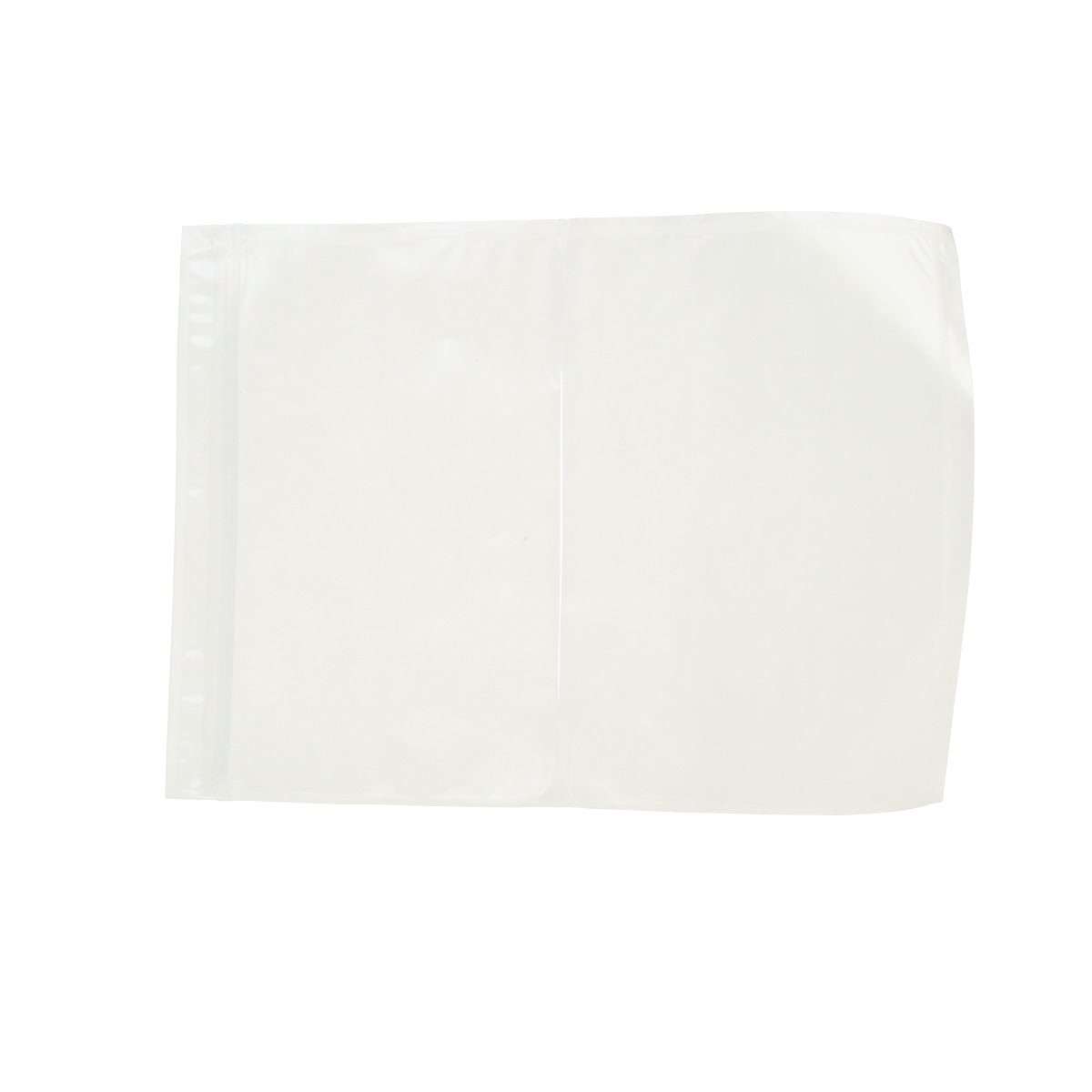 3M NPZ-L Non-Printed Zipper Closure Packing List Envelope, Clear Polyethylene, Transparent, 8-1/2 in x 11-1/2 in (7000124211) (500 Pack)