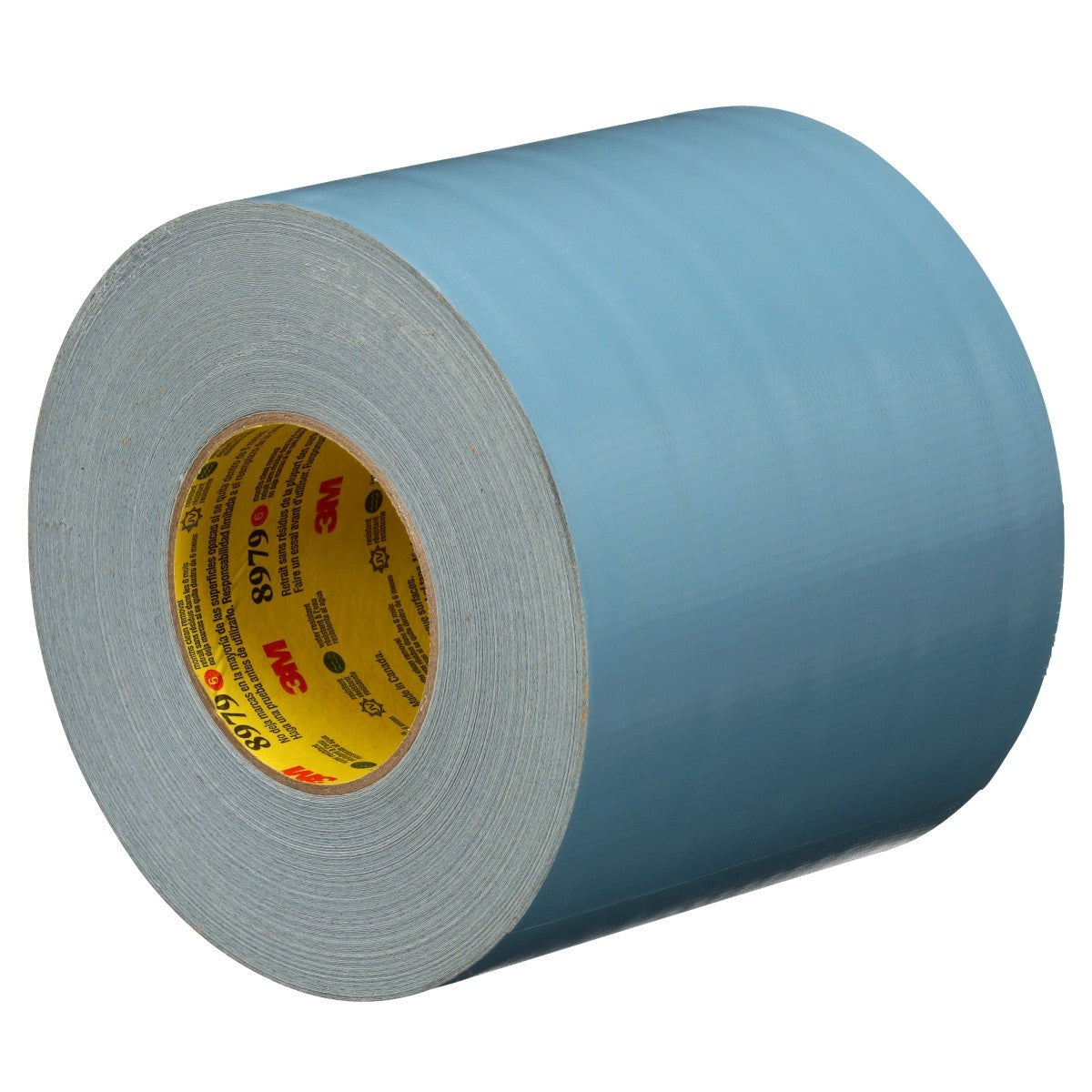 3M 8979 Performance Plus Heavy Duty Duct Tape, Slate Blue, 144 mm x 54.8 m, 11.5 mil, Clean Removal, UV and Weather Resistant (7000124264) (6 Pack) - 3