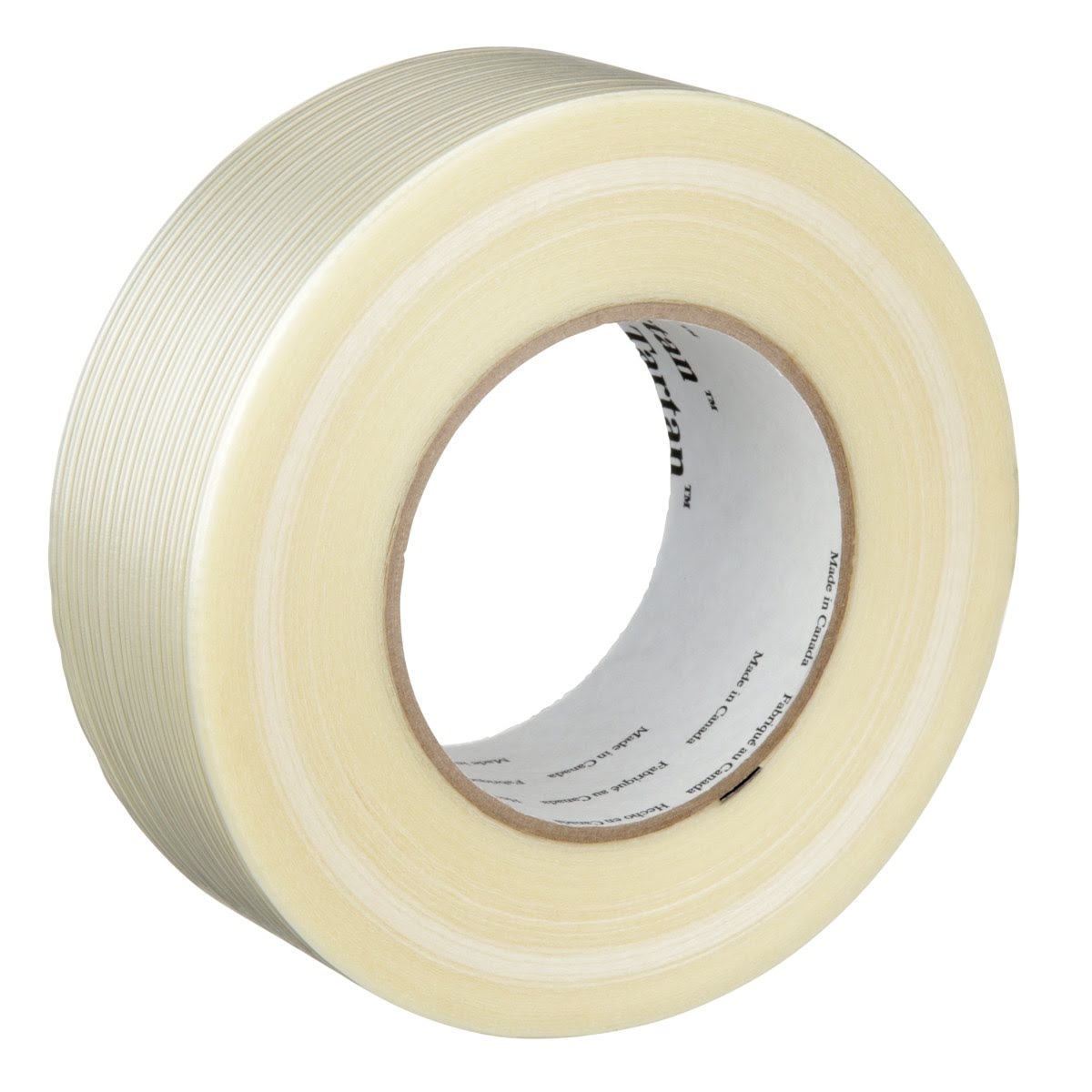 3M 8934 Tartan Filament Tape, Clear, Fiberglass Reinforced, 48 mm x 100 m, 4 mil (7000124385) (3456 Pack) - 2