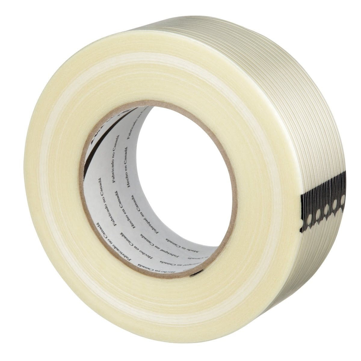 3M 8934 Tartan Filament Tape, Clear, Fiberglass Reinforced, 48 mm x 100 m, 4 mil (7000124385) (3456 Pack) - 4
