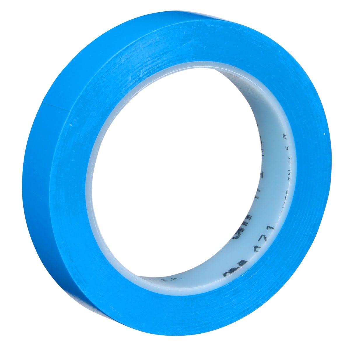 3M Vinyl Tape 471 Blue 5.2 mil 3/4 in x 36 yd 48 Rolls Case (471) (7000124804) (48 Pack) - 4