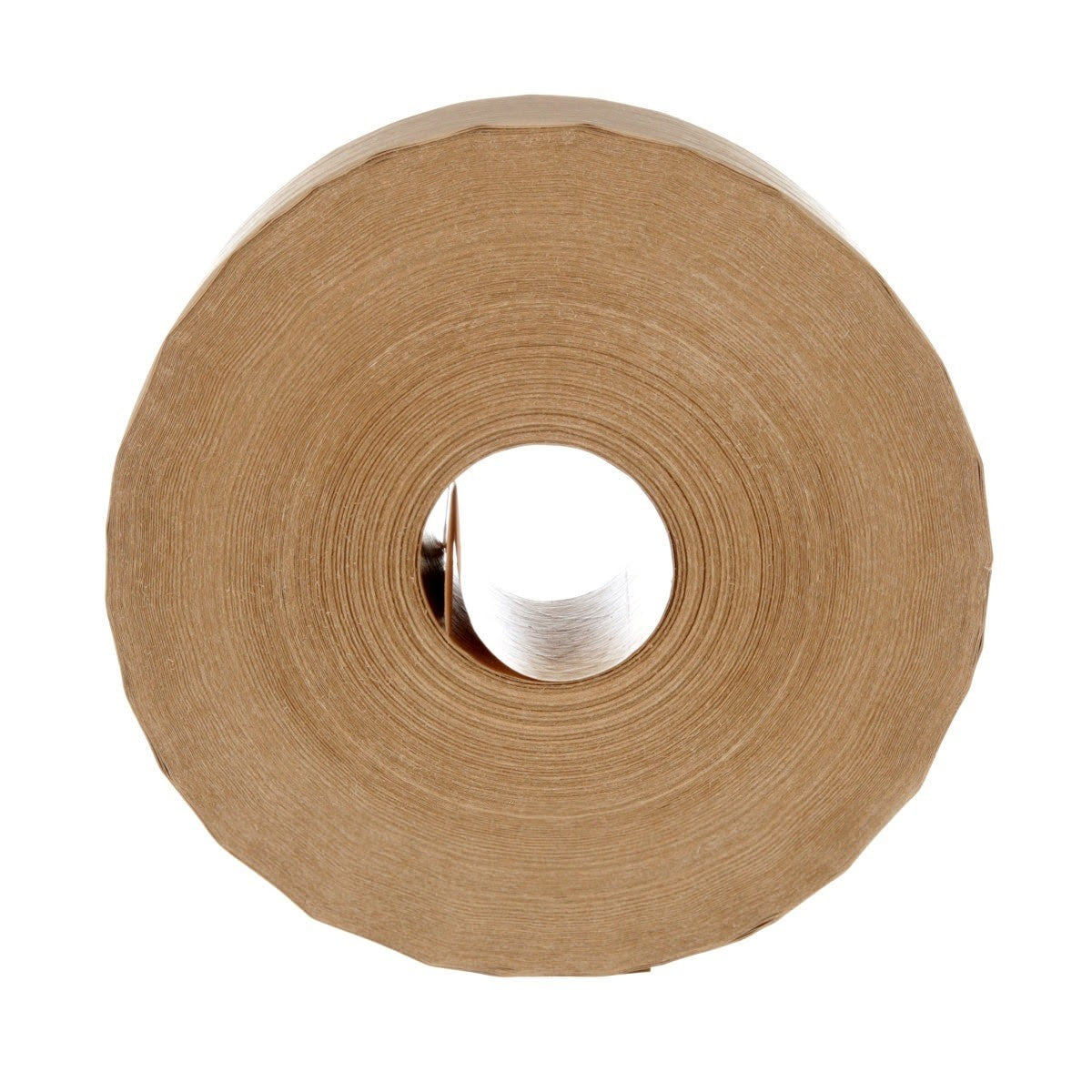 3M 6147 Water Activated Paper Tape, Natural, Performance Reinforced, 3 in x 450 ft (7000124808) (10 Pack) - 3