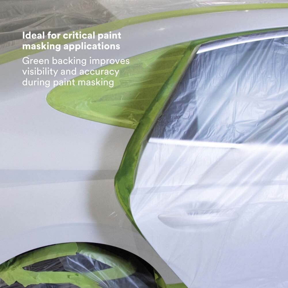 3M 7000124894 High Performance Green Masking Tape 401+, 12 mm x 55 m 6.7 mil (48 Pack) - 10