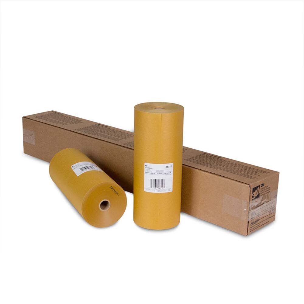 3M 7000125989 Scotchblok Masking Paper, 06712, 12 in x 750 ft - 2