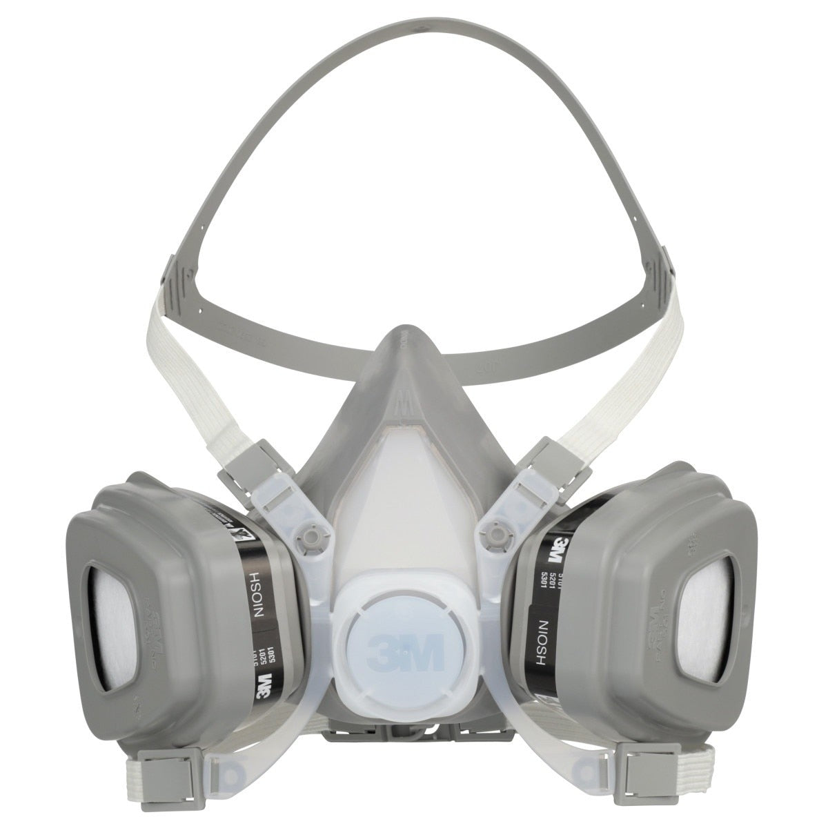 3M 66070 Half Facepiece Disposable Respirator Assembly 5201, Organic Vapor, Medium (7000126026) (12 Pack) - 2