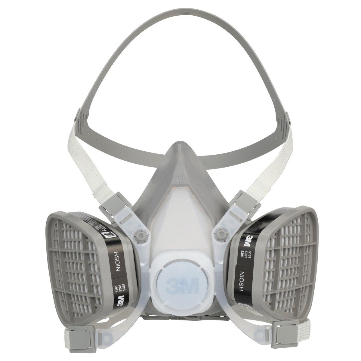 3M 66070 Half Facepiece Disposable Respirator, Organic Vapor, Large, NIOSH Approved, Maintenance Free (7000126027) (12 Pack)