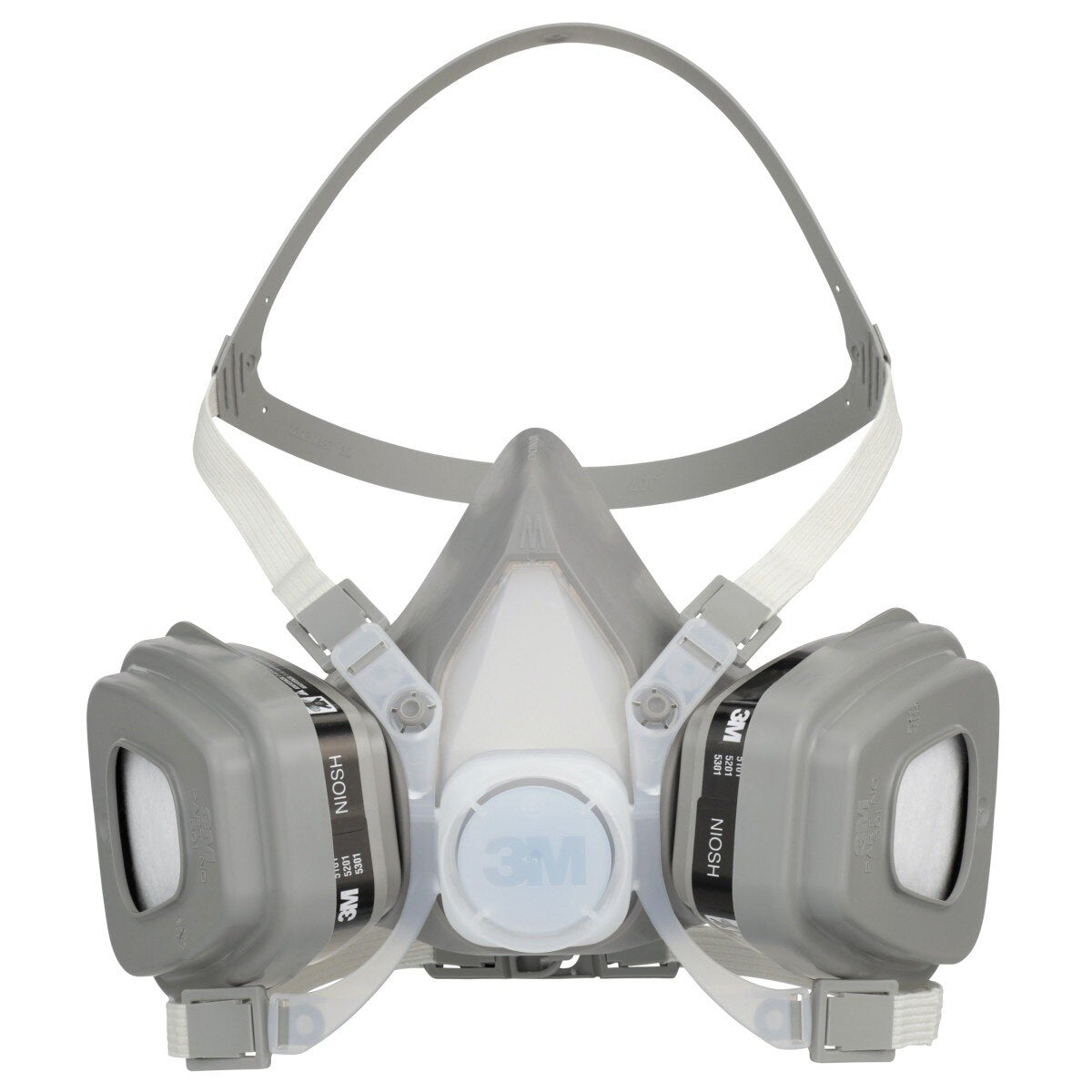 3M 66070 Half Facepiece Disposable Respirator, Organic Vapor, Large, NIOSH Approved, Maintenance Free (7000126027) (12 Pack) - 2