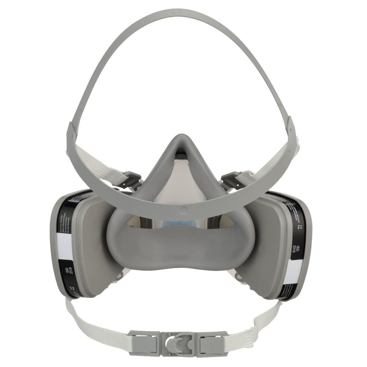 3M 66070 Half Facepiece Disposable Respirator, Organic Vapor, Large, NIOSH Approved, Maintenance Free (7000126027) (12 Pack) - 3