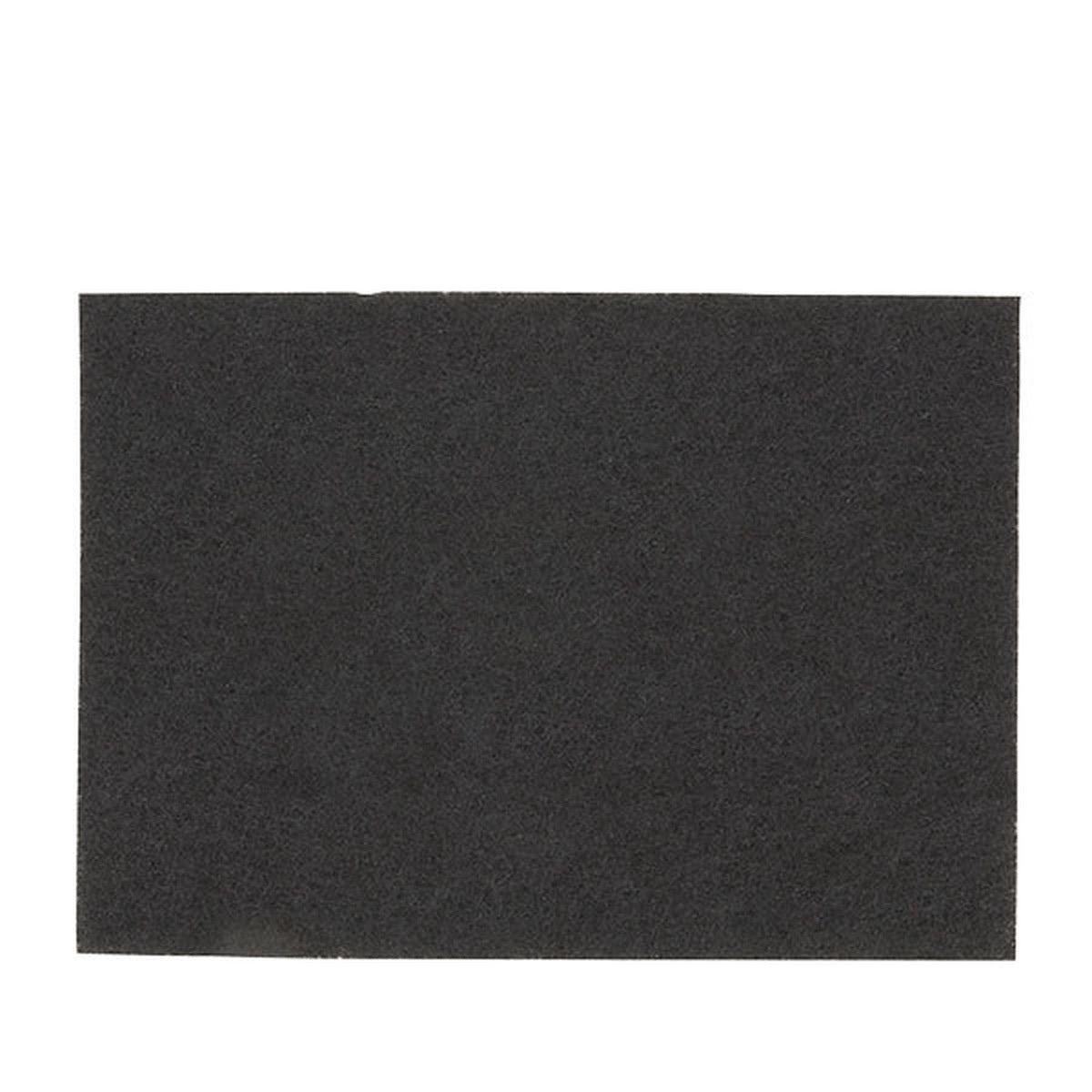 3M Scotch-Brite Black Stripping Pad, Coarse, Black, 20 in x 14 in (7000126867) (10 Pack) - 2