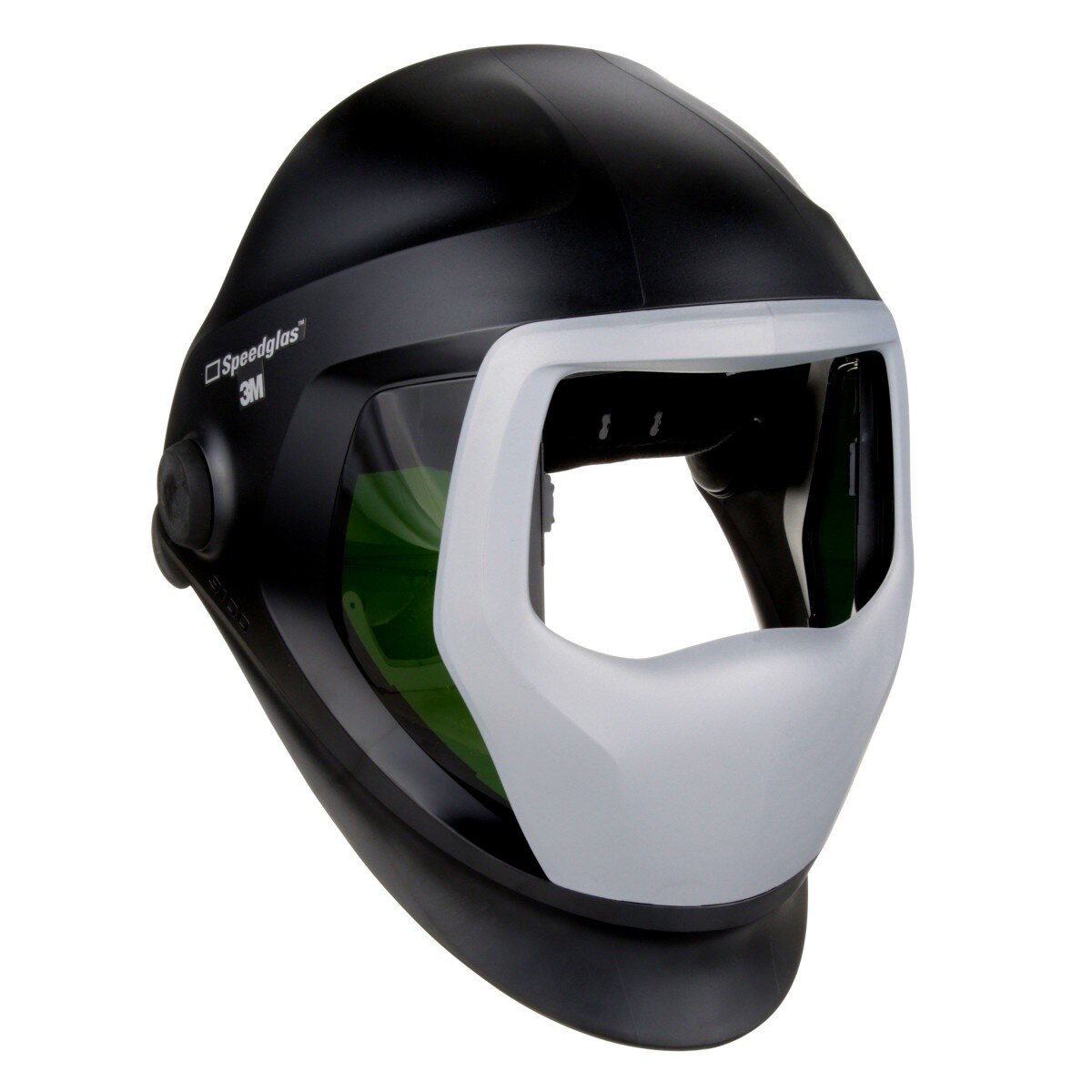 3M 06-0300-51SW Speedglas 9100 Welding Helmet with SideWindows Headband Silver Front Panel No ADF (7000127133) - 2