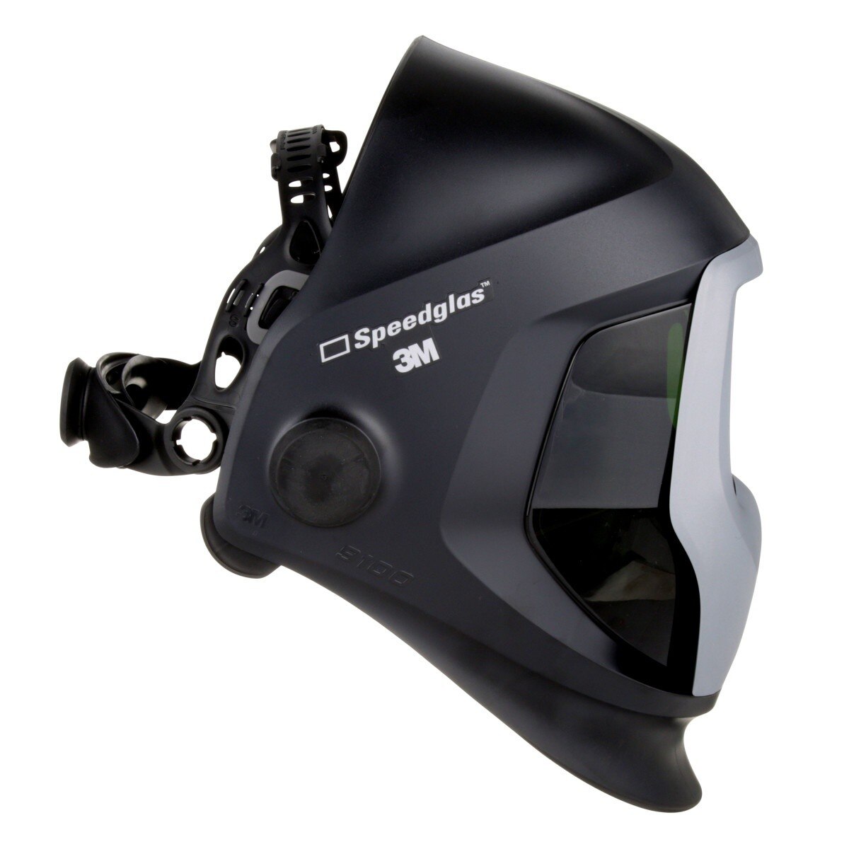 3M 06-0300-51SW Speedglas 9100 Welding Helmet with SideWindows Headband Silver Front Panel No ADF (7000127133) - 5