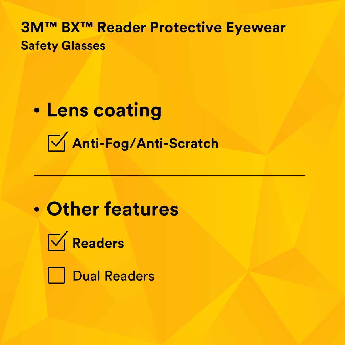 3M 11378-00000-20 Safety Glasses with Readers, +2.0 Diopter, ANSI Z87, Anti-Fog Anti-Scratch Gray Lens, Silver Frame, Adjustable Length Temples and Lens Angle (7000127493) (20 Pack) - 8