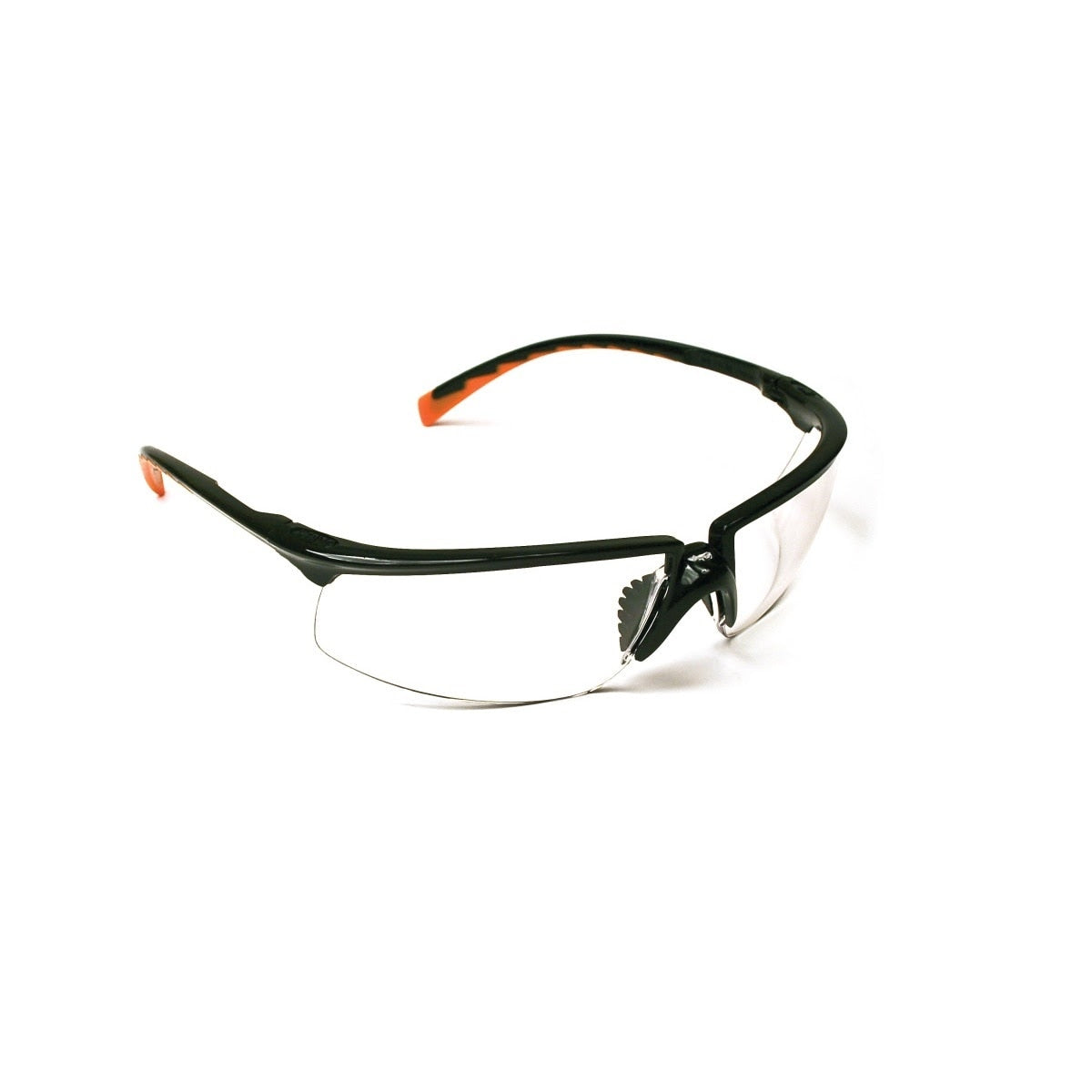 3M 12261-00000-20 Privo Protective Eyewear Clear Anti-Fog Lens, Black Frame (7000127535) (20 Pack) - 3