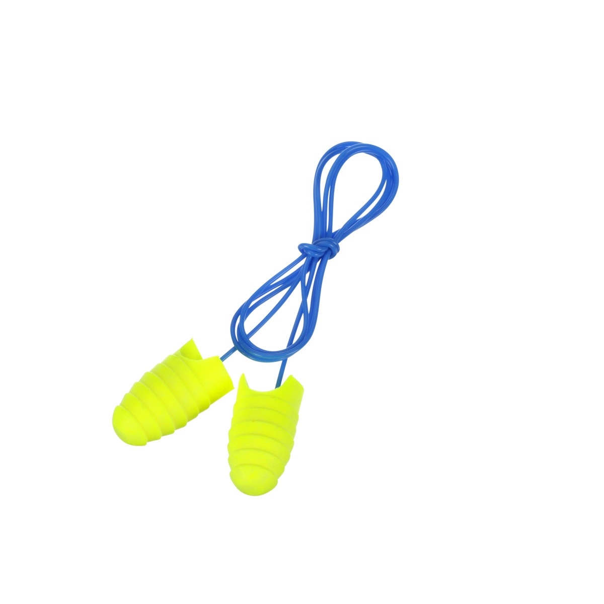 3M 312-6001 E-A-R Grippers Corded Foam Earplugs, NRR 31, Yellow, Large (7000127654) (2000 Pack) - 2