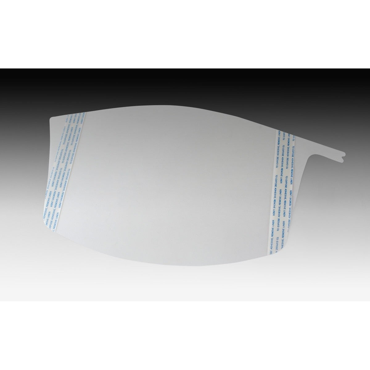 3M 37322 Versaflo Peel-Off Visor Covers for Standard Visor, Transparent (7000127689) (40 Pack)