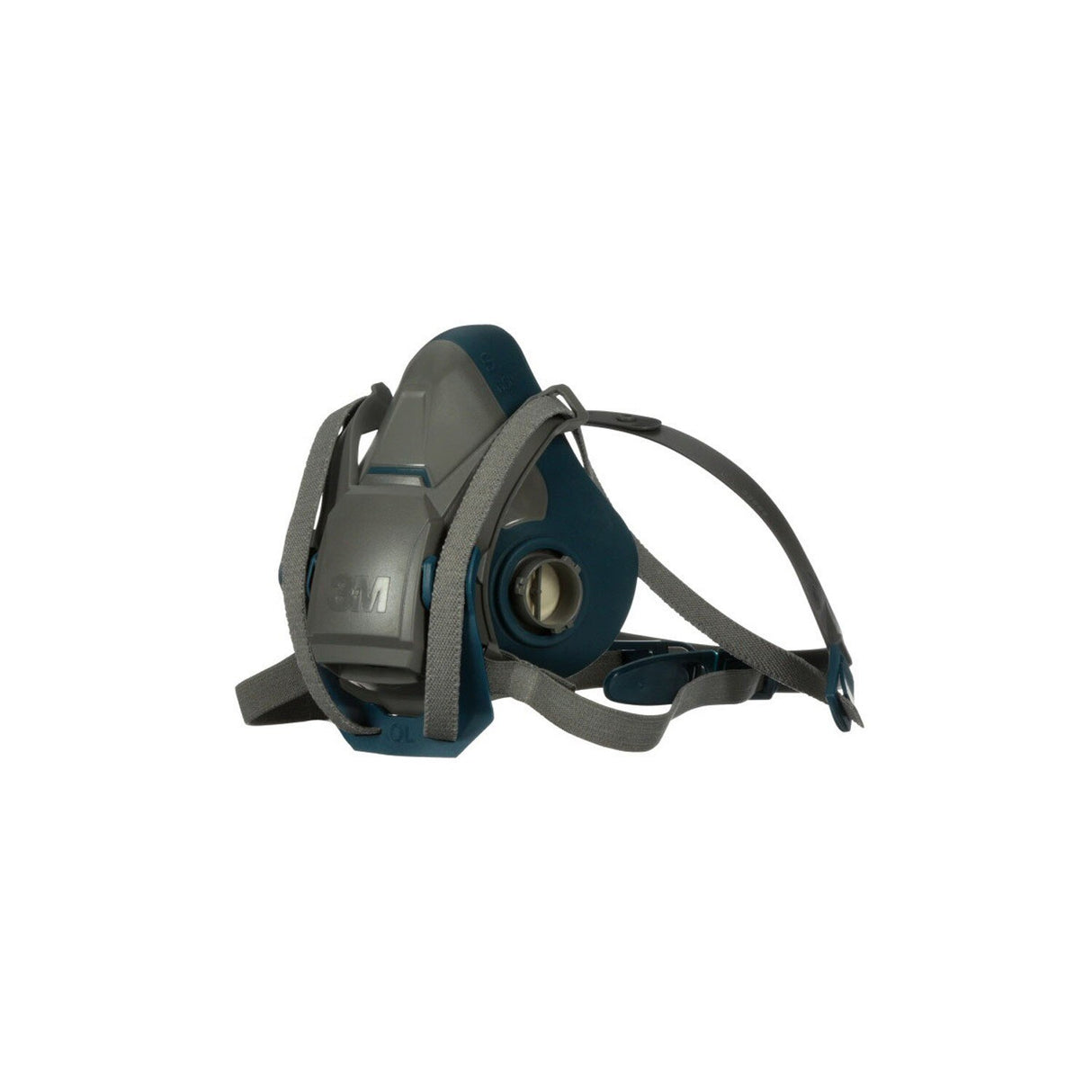 3M 6502QL Rugged Comfort Quick Latch Half Facepiece Reusable Respirator, Medium, Bayonet Connection, Cool Flow Valve, Silicone Face Seal (7000128239) (10 Pack) - 3