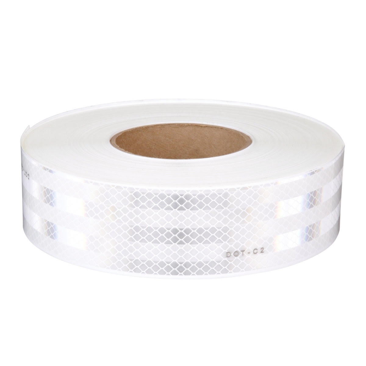 3M 983-10 Diamond Grade Conspicuity Markings, White, DOT, 2 in x 50 yd, kiss-cut every 12 in (7000129411)