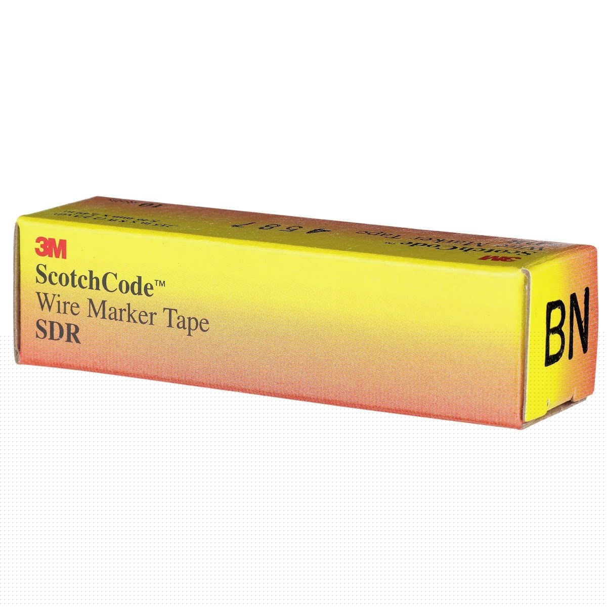 3M SDR-BN Wire Marker Tape Refill Roll, Brown (7000132532) (10 Pack) - 4