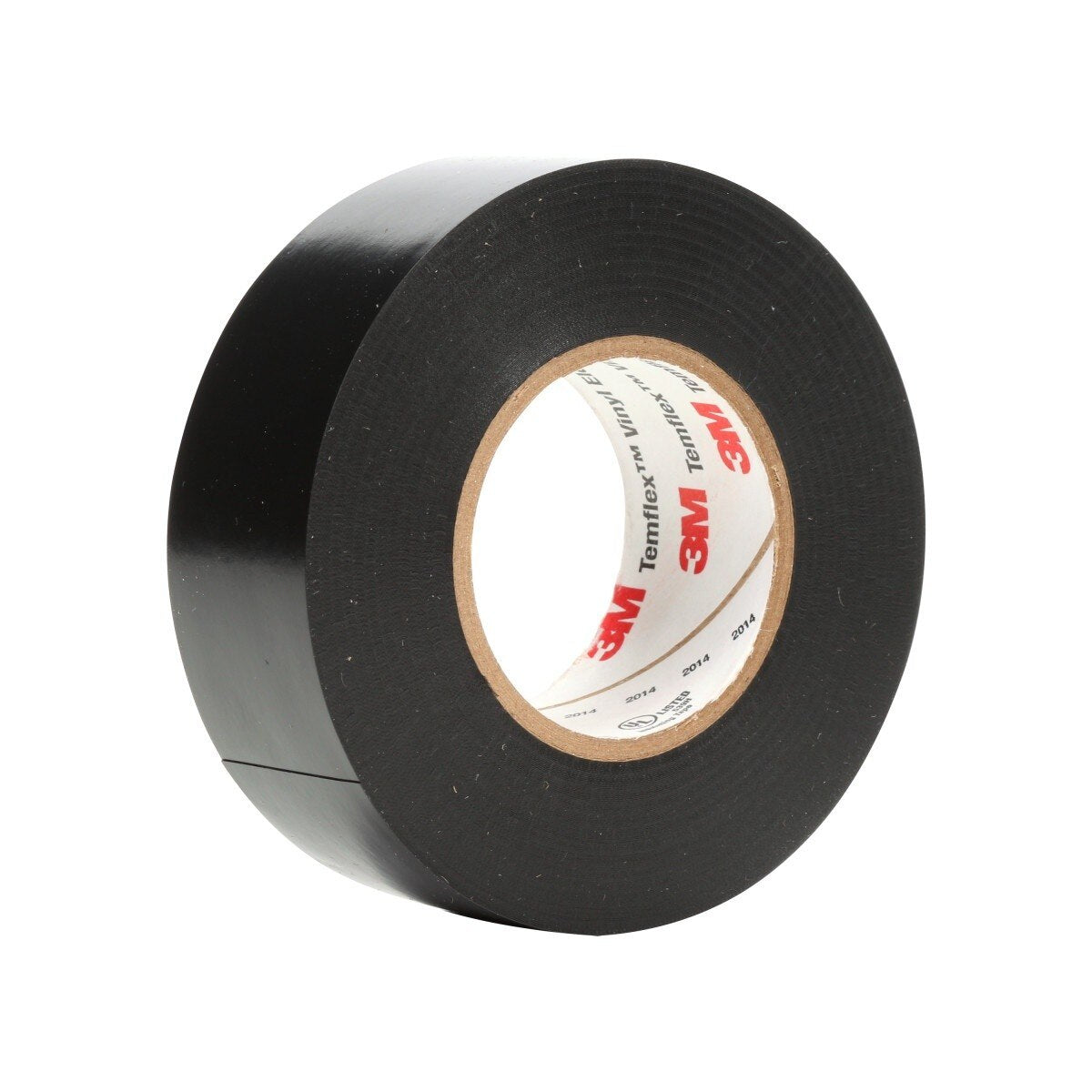 3M 1700-1X66FT-K Temflex Vinyl Electrical Tape, Black, 1 in x 66 ft (7000132902) (99 Pack) - 2