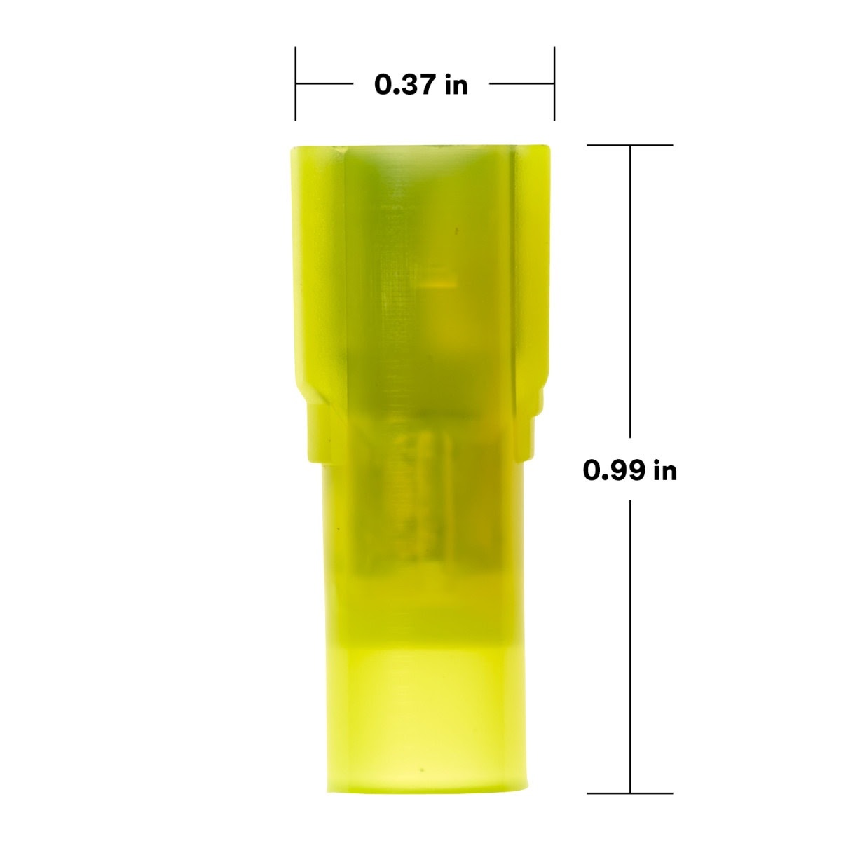 3M MNI10-250DFIX Scotchlok Female Disconnect Nylon Insulated, (7000133400) (500 Pack) - 6