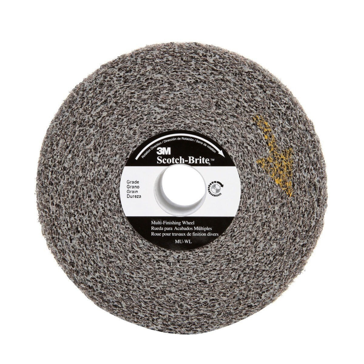 3M MU-WL Scotch-Brite Multi-Finishing Convolute Wheel, 2S Medium, 6 in x 1 in x 1 in (7000136469) (3 Pack)