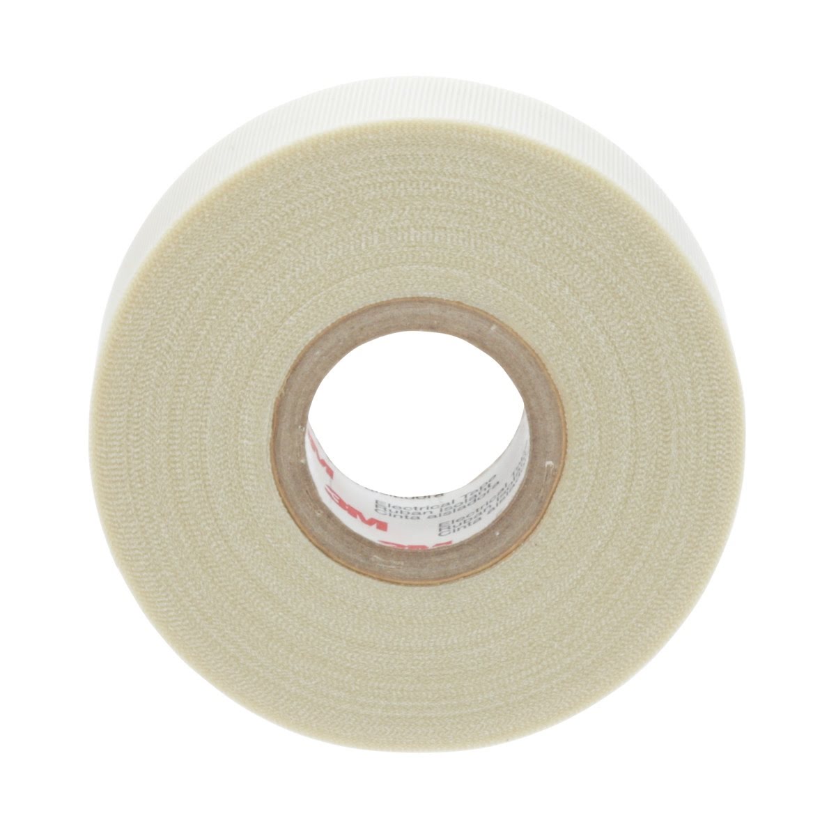3M 69 1"X36YD Glass Cloth Electrical Tape 69, Silicone Adhesive, High Temperature, White, 1 in x 36 yd (7000140753) (36 Pack)