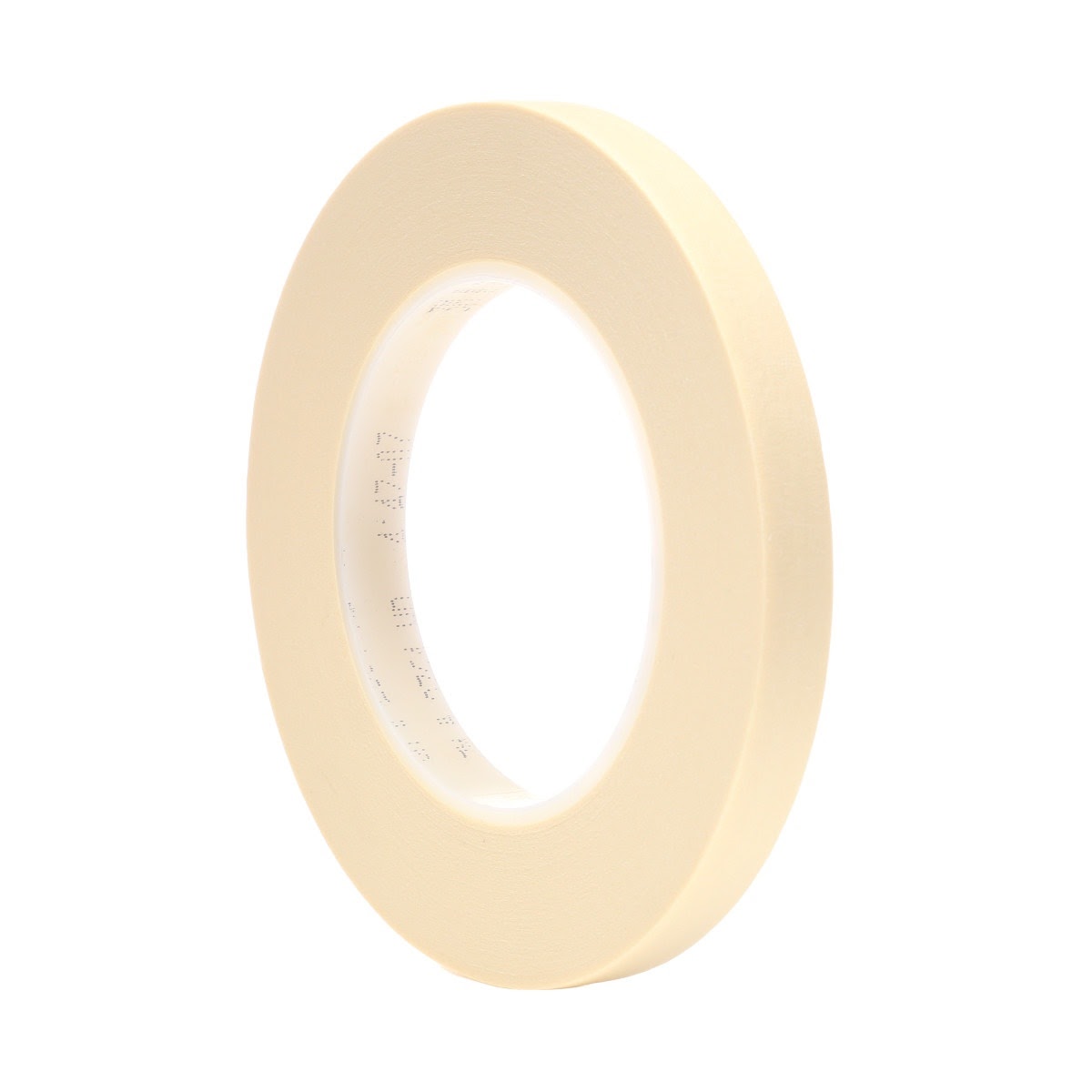 3M 2364 Performance Masking Tape, Tan, 12 mm x 55 m, 6.5 mil, Plastic Core (7000142982) (144 Pack) - 2