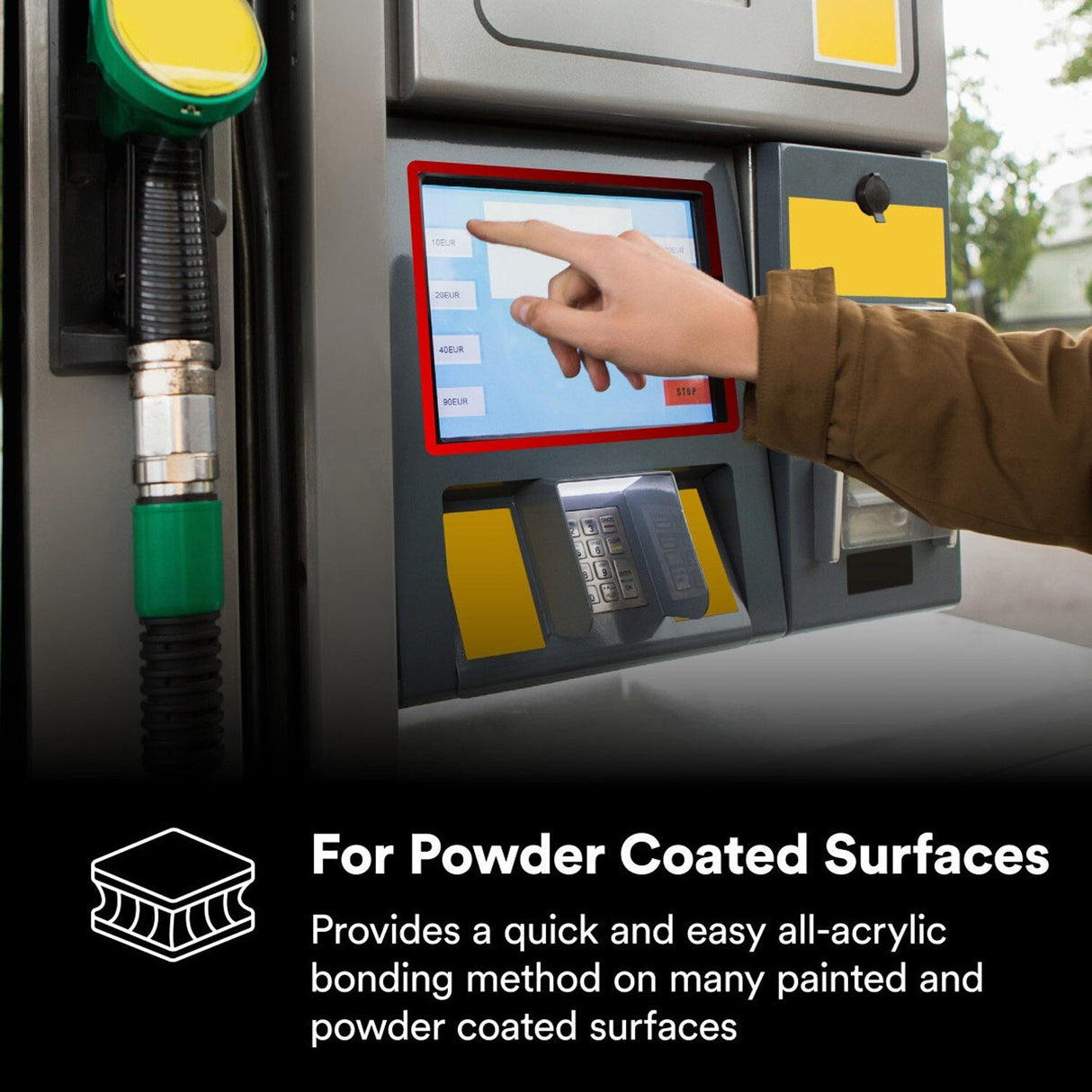 3M 5952 VHB Tape Double-Sided Acrylic Foam Mounting Tape, 3/4 in x 36 yd, 45 mil, Black (7000144712) - 9