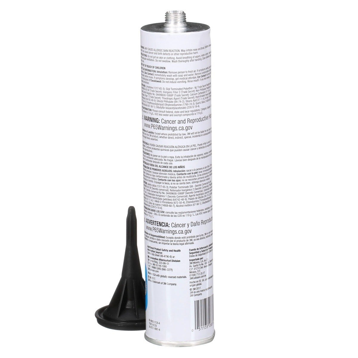 3M 08374 MSP Sprayable Seam Sealer, Gray, 10.5 FL OZ Cartridge (7000148239) (6 Pack) - 4