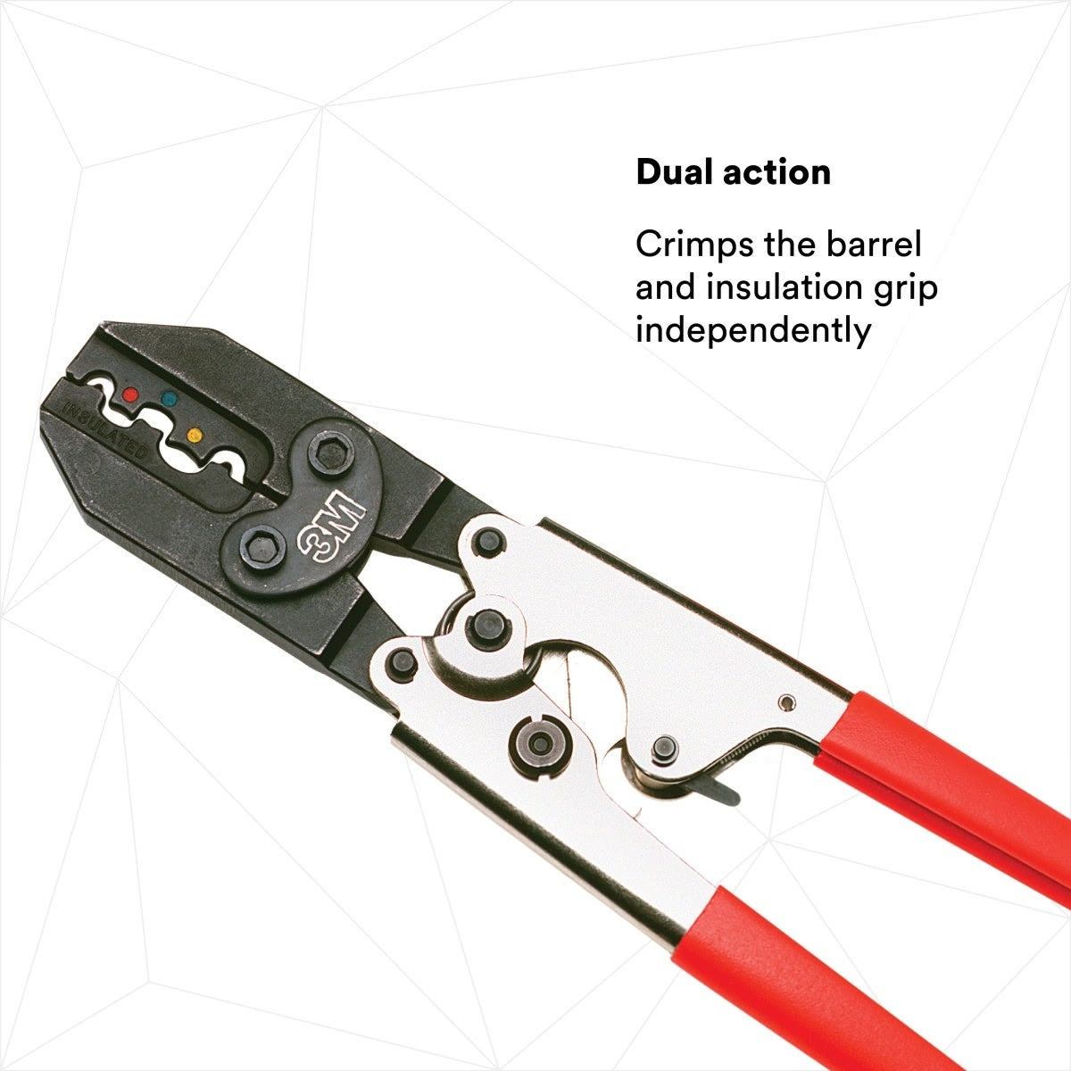 3M TR-490 Scotchlok Hardened Steel Ratchet Tool (7000148835) - 2