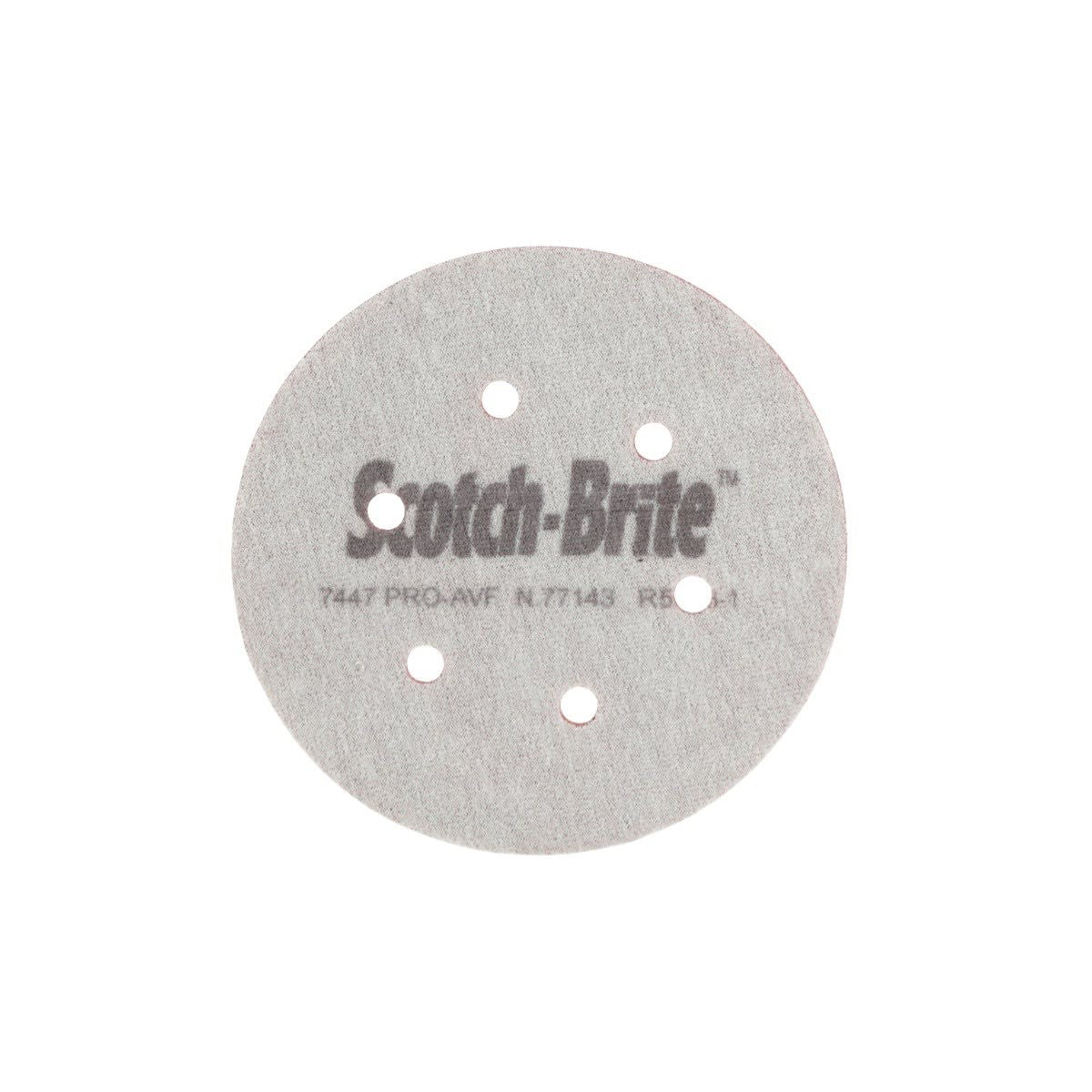 3M 7447 PRO Scotch-Brite Hookit Surface Conditioning Disc, Aluminum Oxide Very Fine, Maroon, 6 in x NH 6 HL (7010292688) (40 Pack) - 2