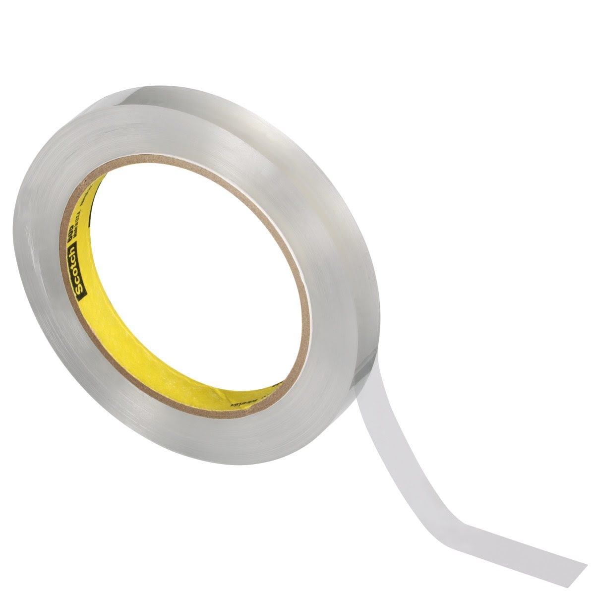 3M 605 Scotch Light Duty Packaging Tape, Clear, Cold Temperature, 3/8 in x 72 yd (7010300055) (96 Pack) - 5