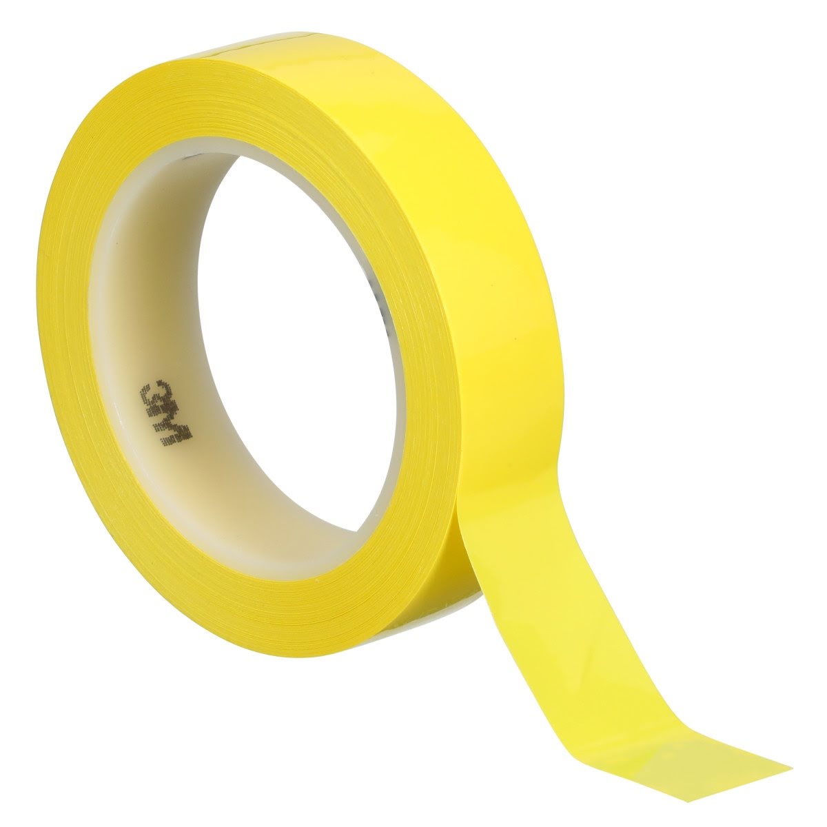 3M 483 Polyethylene Tape Yellow 1 in x 36 yd 5.0 mil (7010302434) (36 Pack) - 5