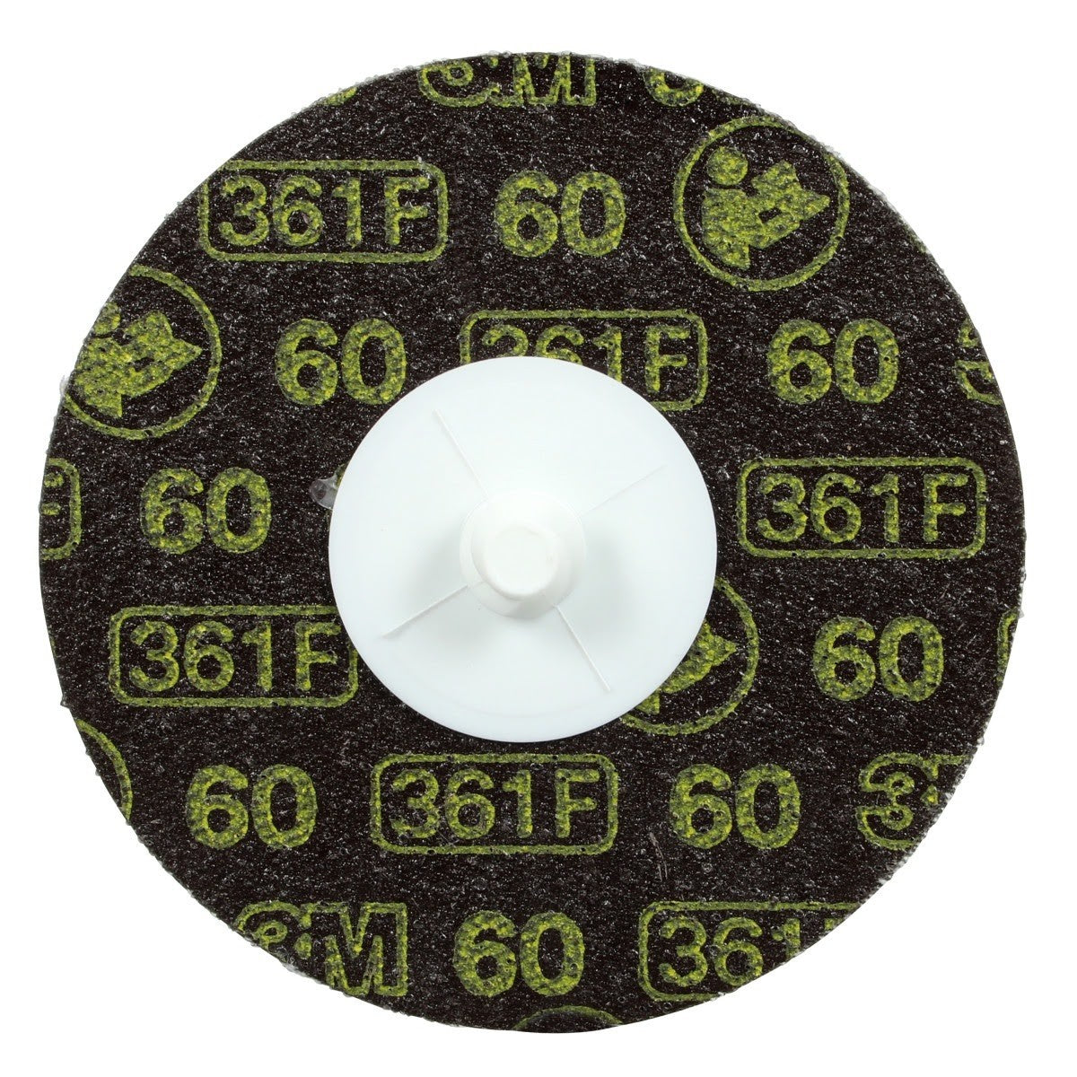 3M 361F Roloc Disc, 60 YF-weight, TR, 4 in, Die R400BB (7010308442) (100 Pack) - 2