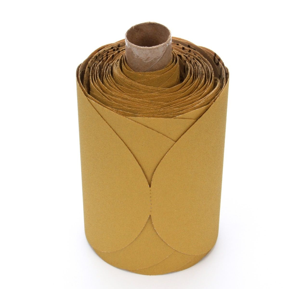 3M 225L 01328 Stikit Gold Film Disc Roll, PSA, P220, Gold, 6 in, 75 Discs (7010308781) (6 Pack)