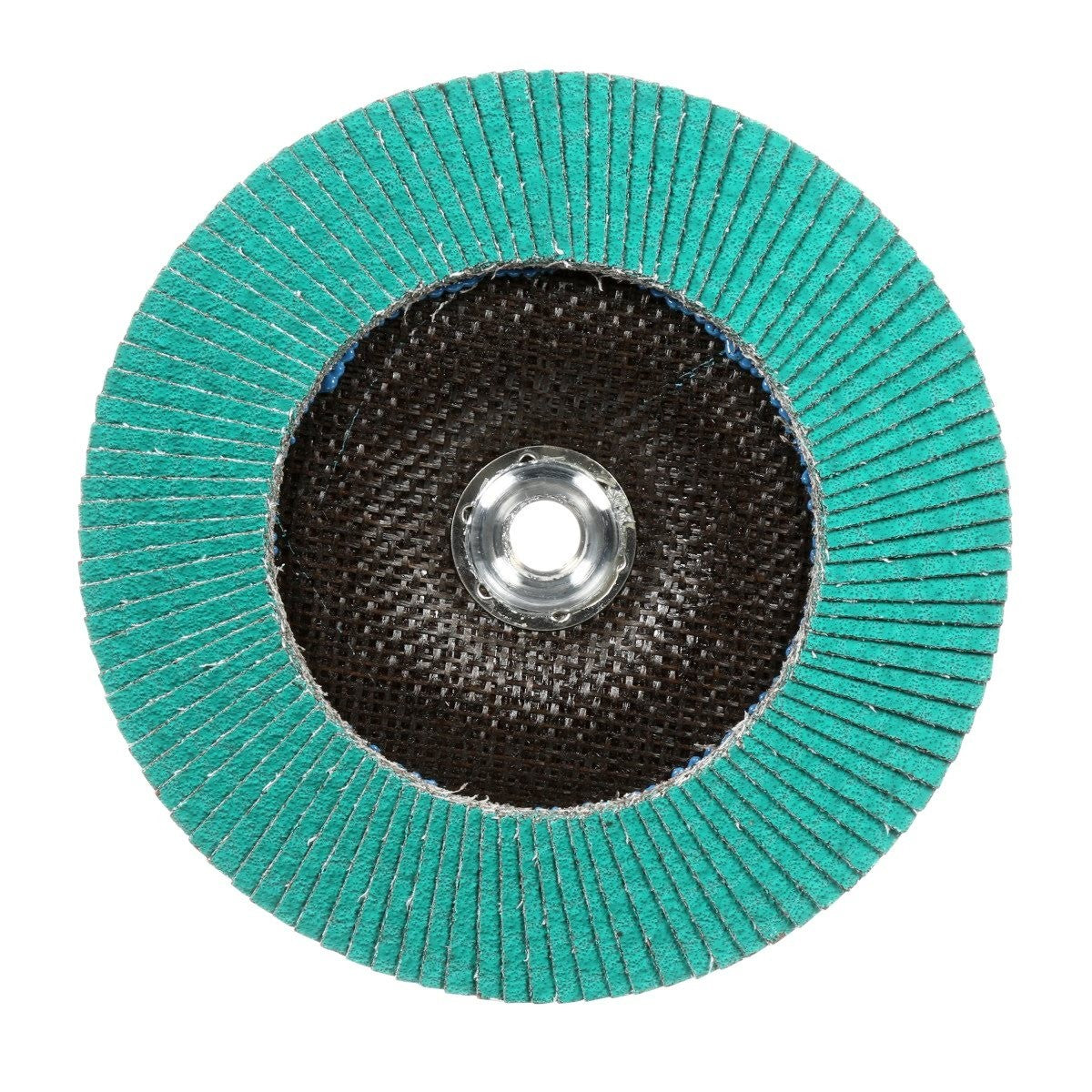 3M 577F Flap Disc, T29, Alumina Zirconia, 80 Grit, Green, 7 in x 7/8 in Center Hole (7010308901) (250 Pack)
