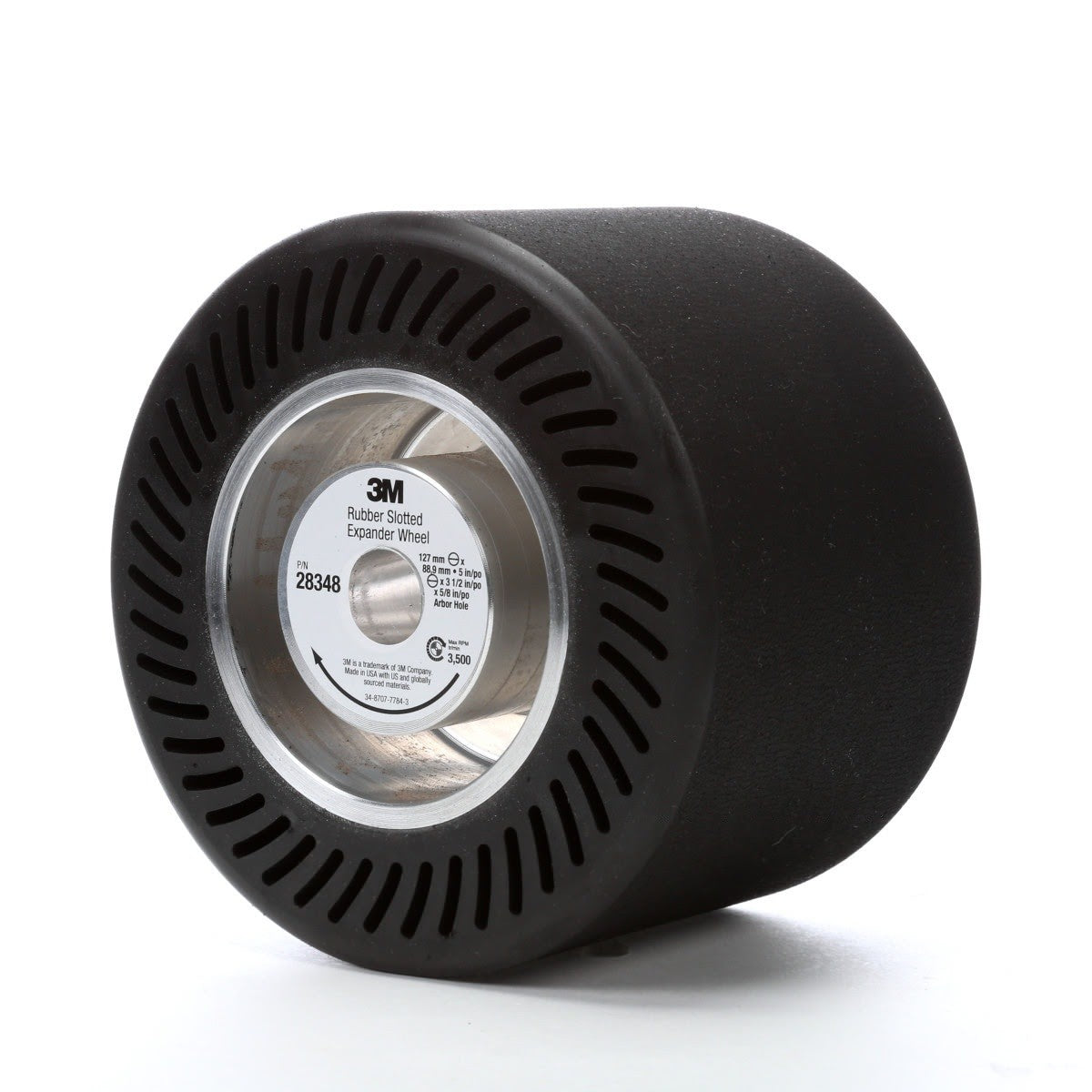 3M 341D Cloth Spiral Band, 40 X-weight, 1-1/2 in x 1-1/2 in (7010326192) (100 Pack) - 2