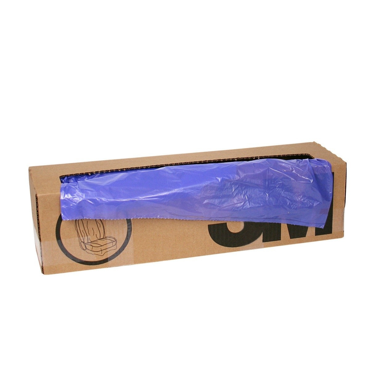 3M 36900 Interior Protection Automotive Seat Cover, Purple (7010328094) (250 Pack) - 2