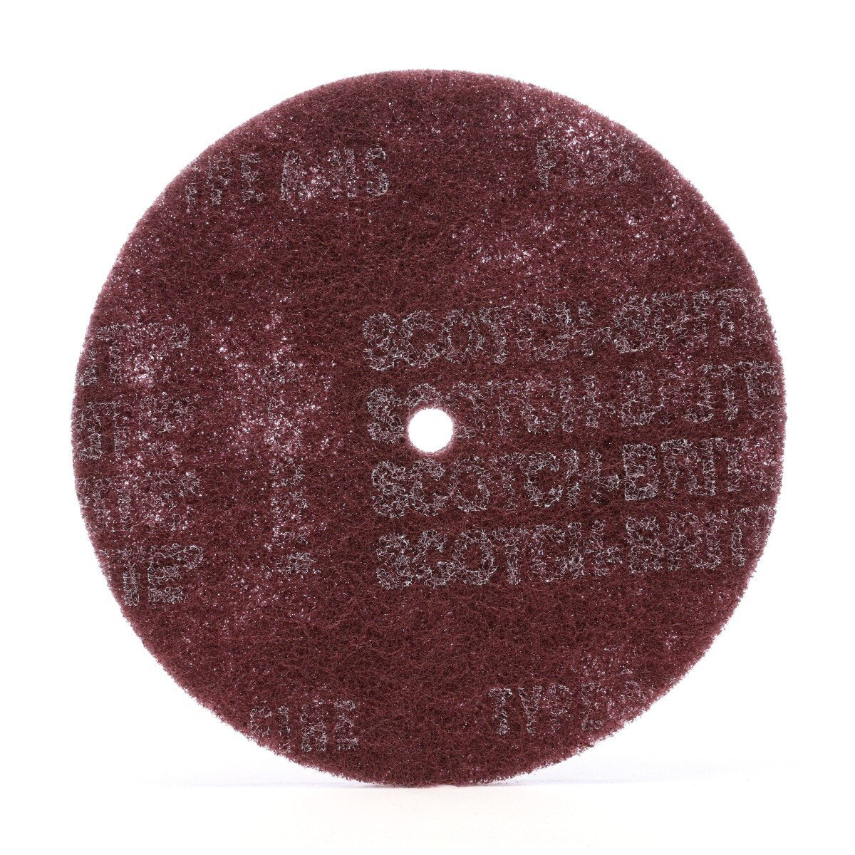 3M HS-DC Scotch-Brite High Strength Disc AO Very Fine Maroon 8 in x 1 in (7010328538) (50 Pack)