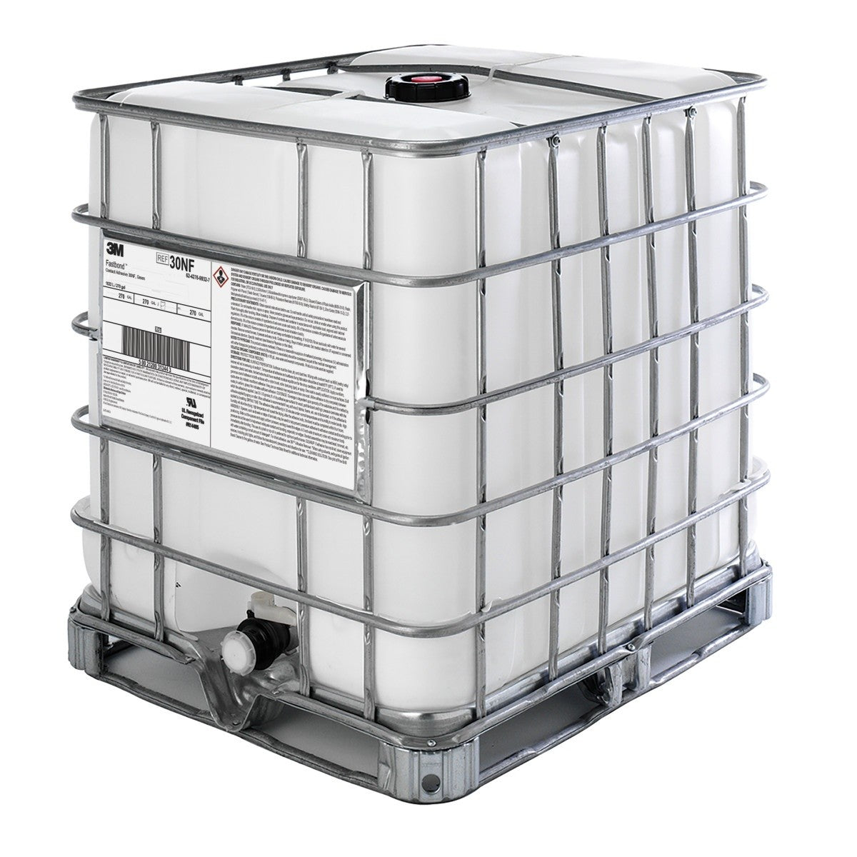 3M 30NF Contact Adhesive Green 270 Gallon Tote IBC (7010329777)