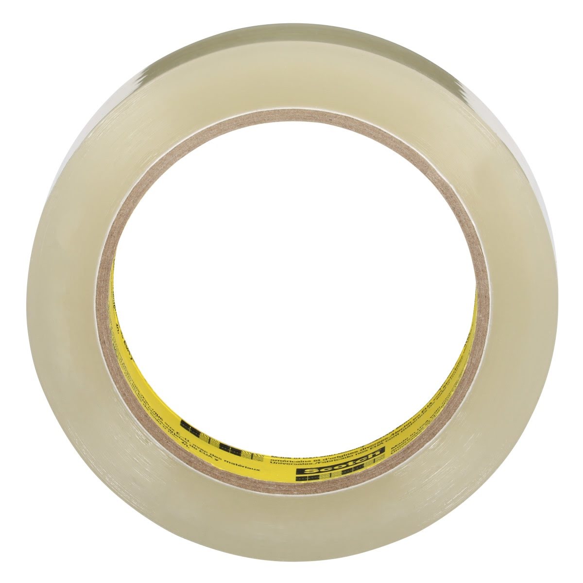 3M 600 Scotch Light Duty Packaging Tape, Clear High Clarity, 1 in x 72 yd (7010335426) (36 Pack) - 3