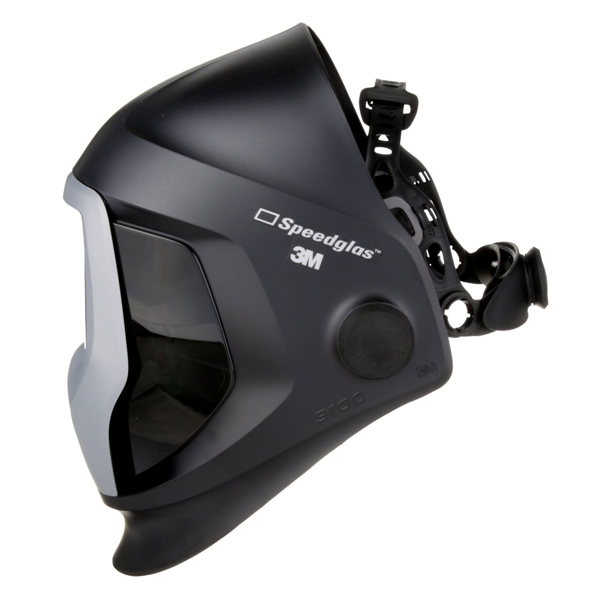 3M 06-0100-20SW Speedglas Welding Helmet 9100 with Auto Darkening Lens ADF 9100X, Black (7010340591) - 3