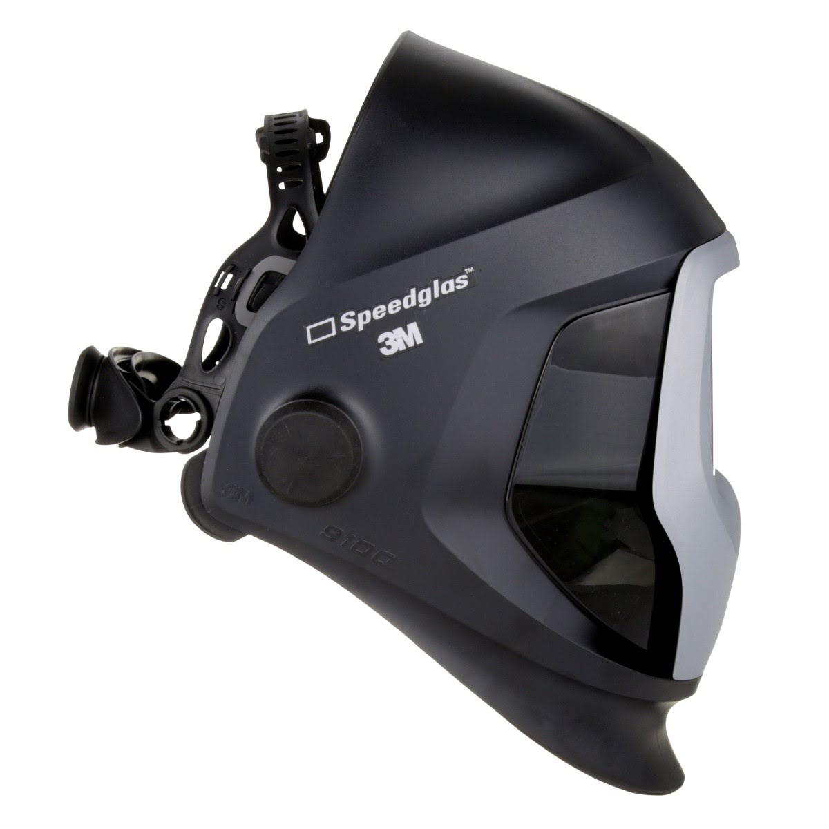 3M 06-0100-20SW Speedglas Welding Helmet 9100 with Auto Darkening Lens ADF 9100X, Black (7010340591) - 4