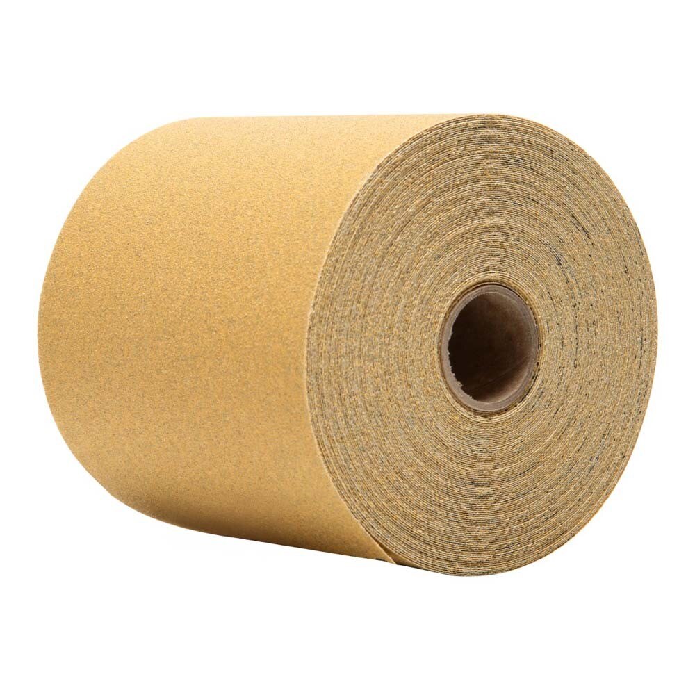3M 7010361692 Stikit Gold Sheet Roll 236U 02696 4-1/2" x 20 yd P120 Grade Grit Sheet Roll for Automotive Abrasives - 2