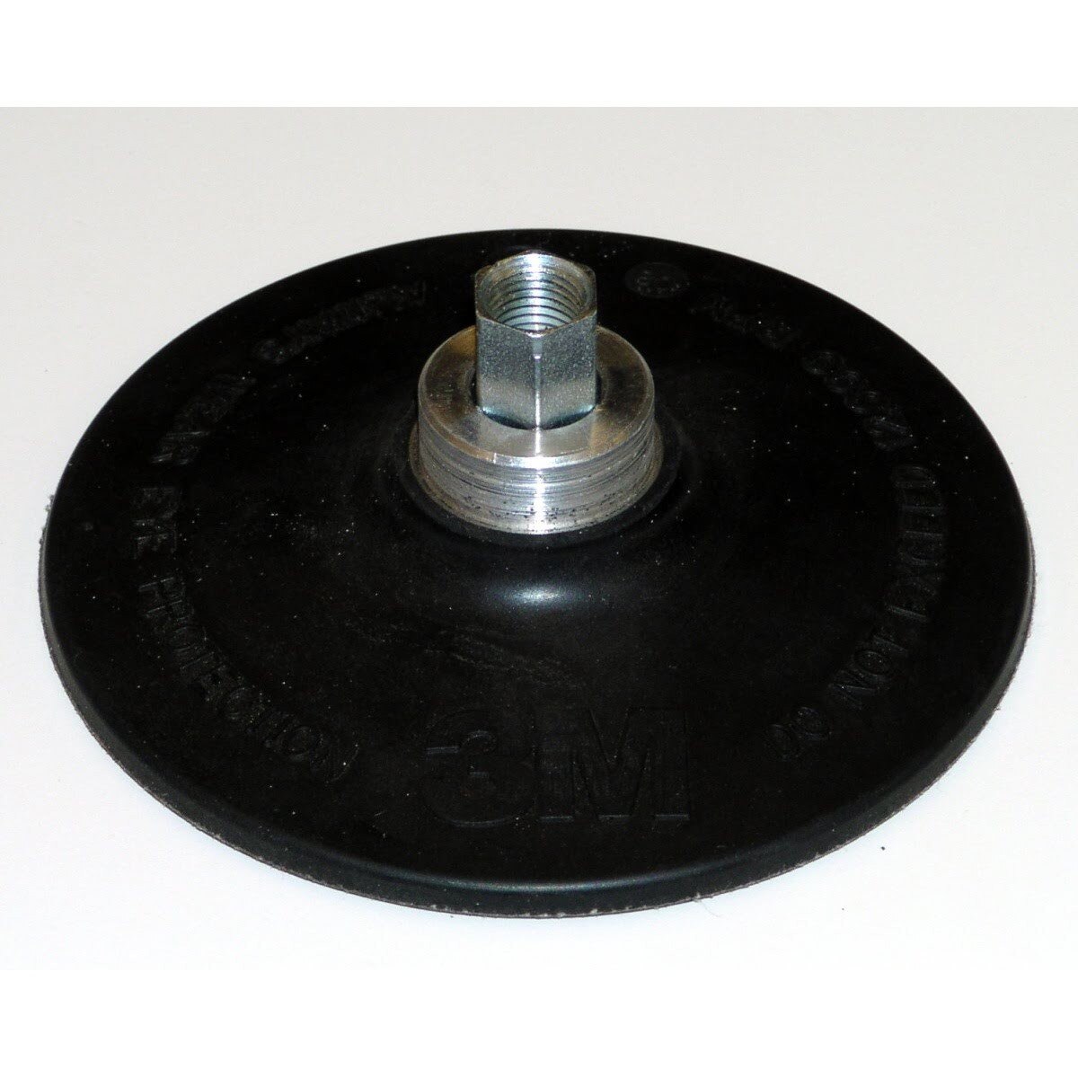 3M 28475 Roloc Disc Pad TR, Extra Hard, Black, 4 in, 3/8 in-24 Internal Thread (7010362517) (5 Pack)