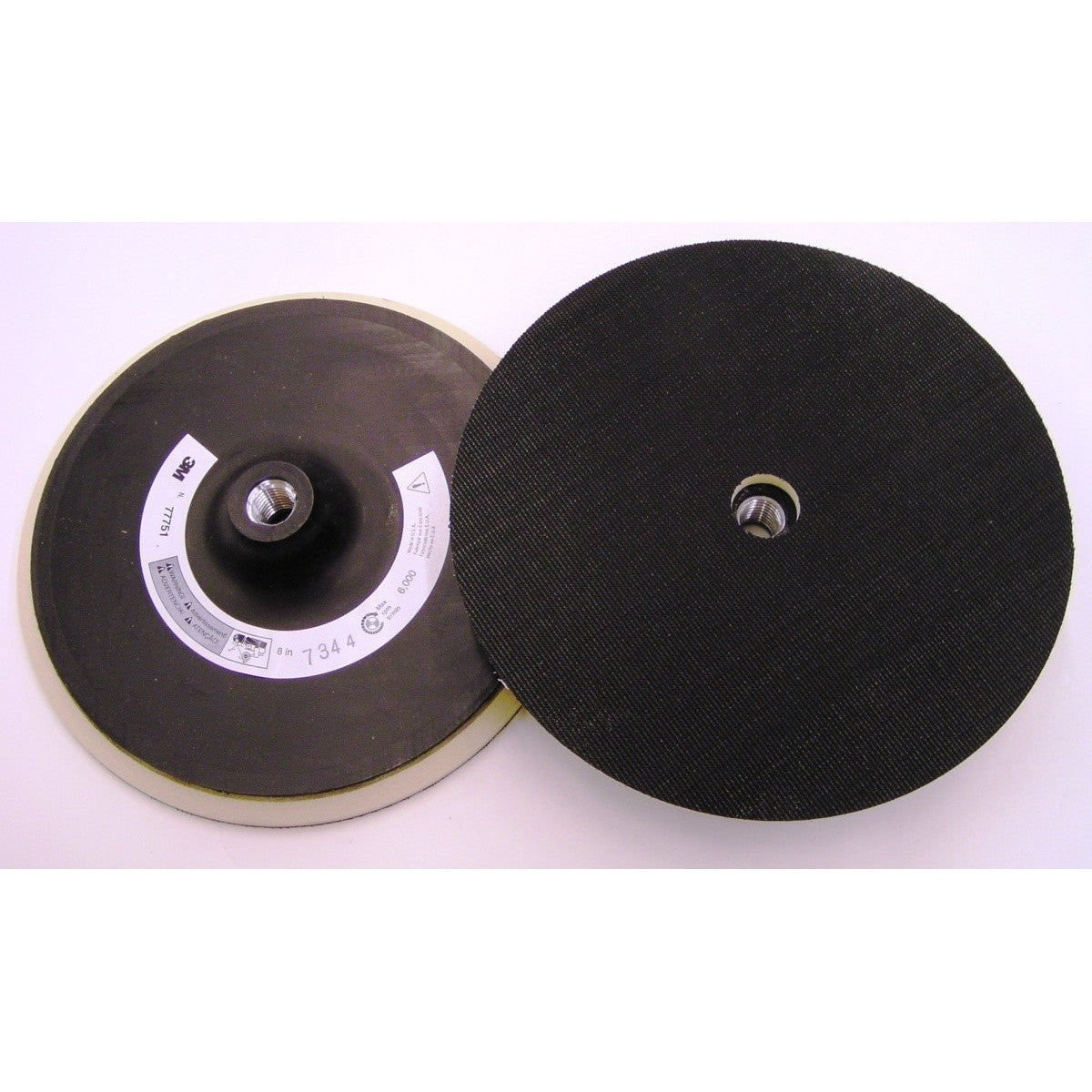 3M 77751 Hookit Disc Pad Firm 8 in x 5/16 in x 7/8 in 5/8 in-11 INT (7010363954)